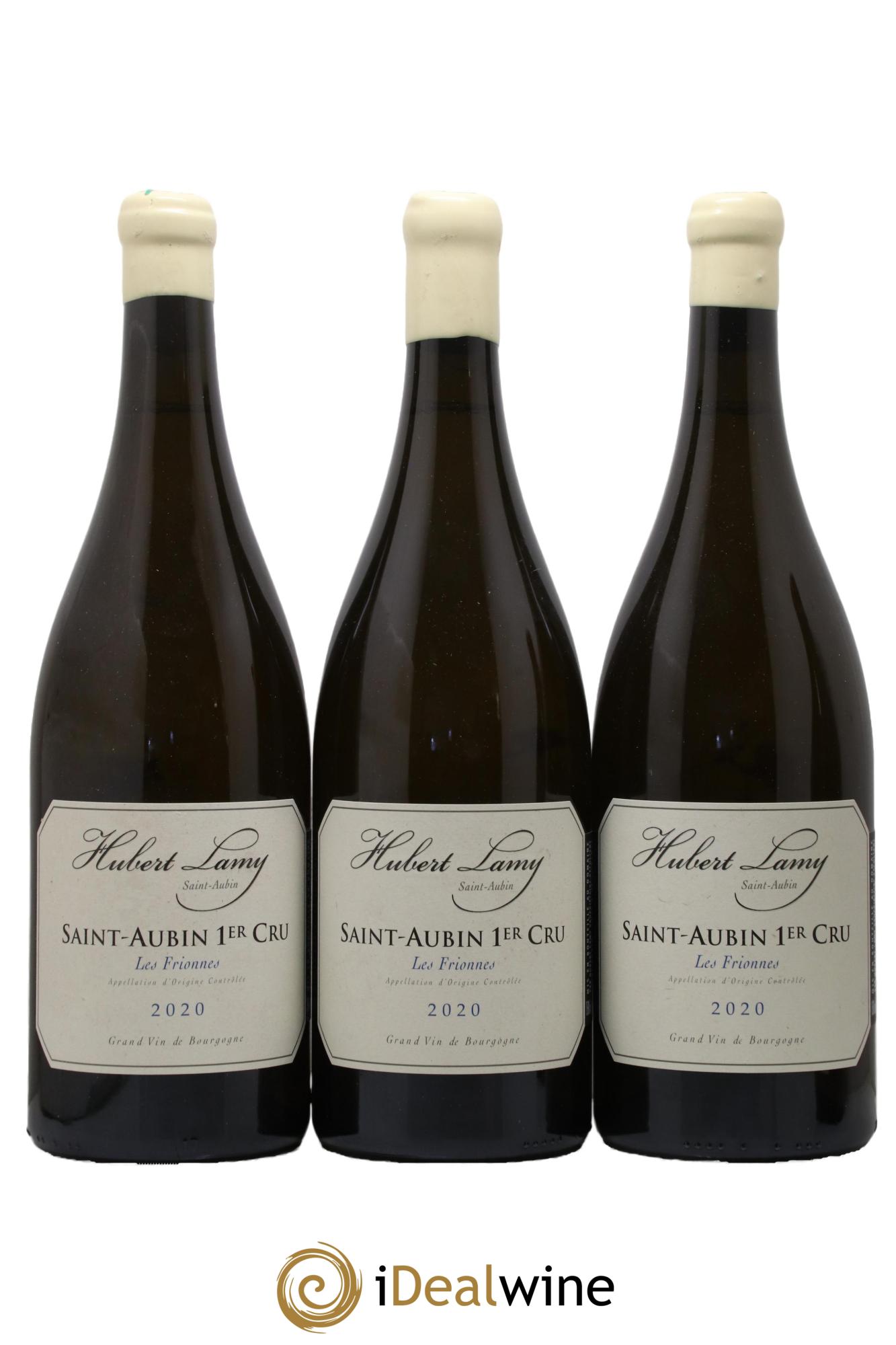 Saint-Aubin 1er Cru Les Frionnes Hubert Lamy 2020 - Lot de 3 magnums - 0