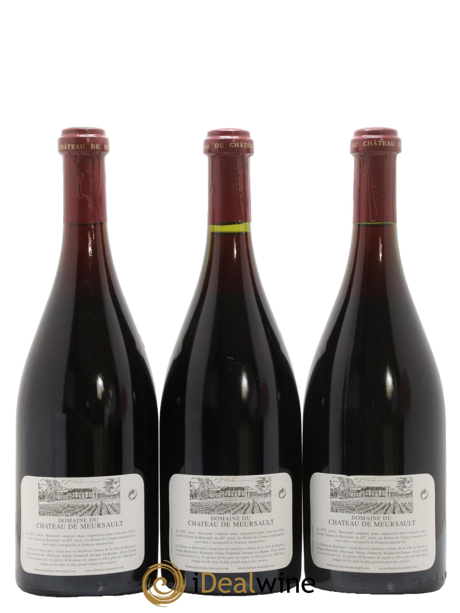 Corton Grand Cru Château de Meursault  2010 - Lot de 3 bouteilles - 1