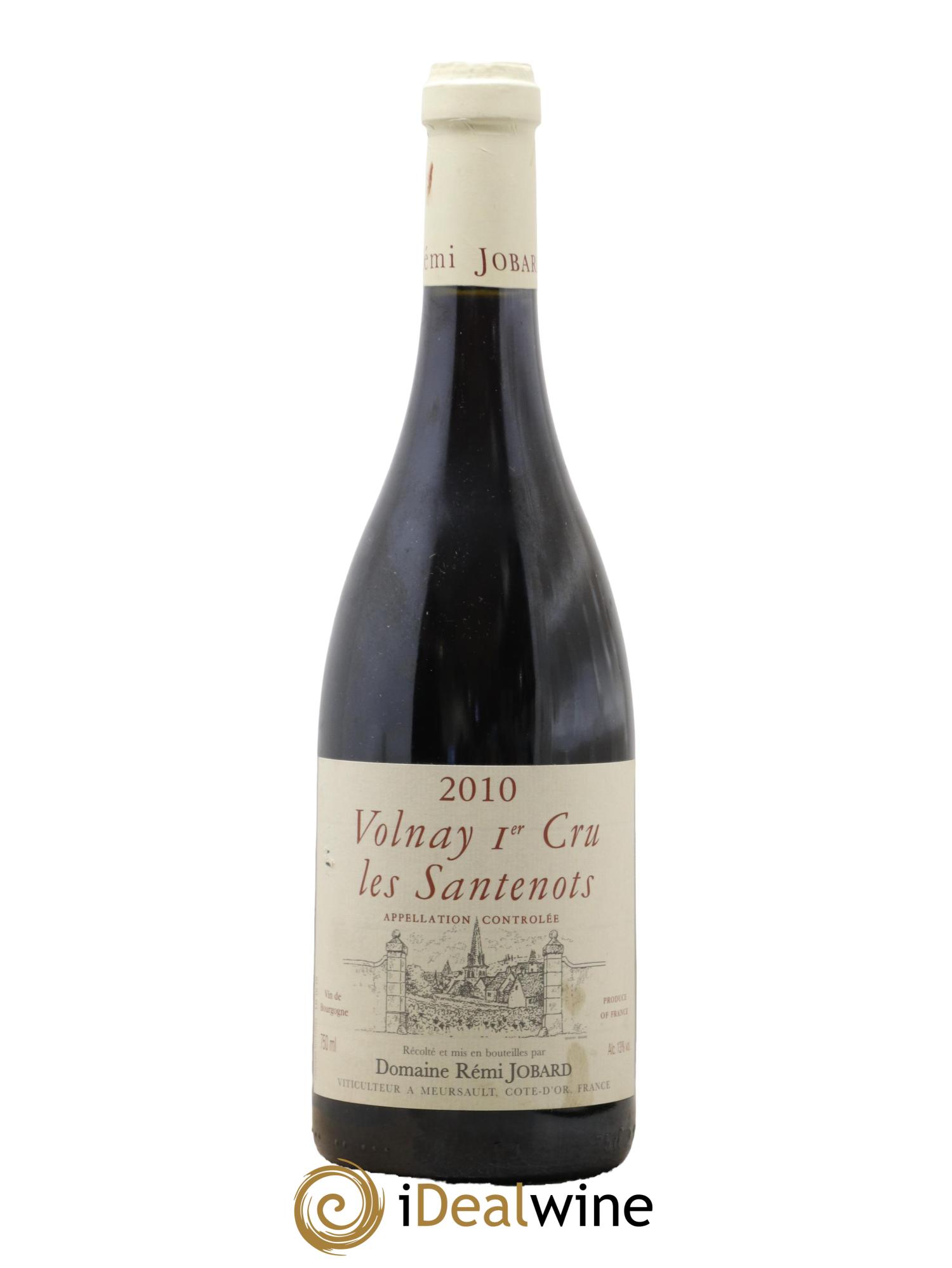 Volnay 1er Cru Les Santenots Rémi Jobard (Domaine) 2010 - Lot de 1 bouteille - 0