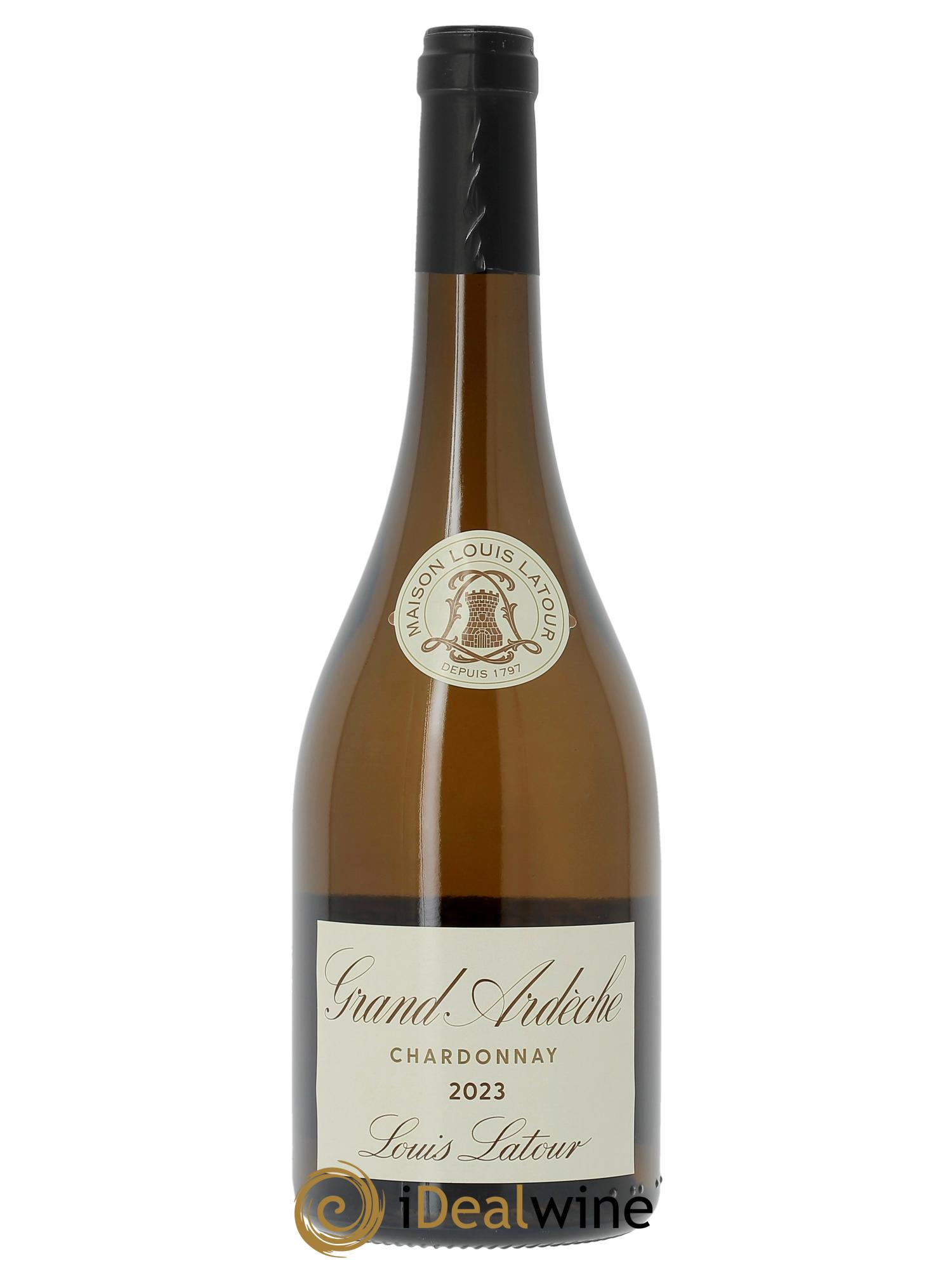 IGP Ardèche Grand Ardèche Chardonnay Louis Latour 2023 - Lot de 1 bouteille - 0
