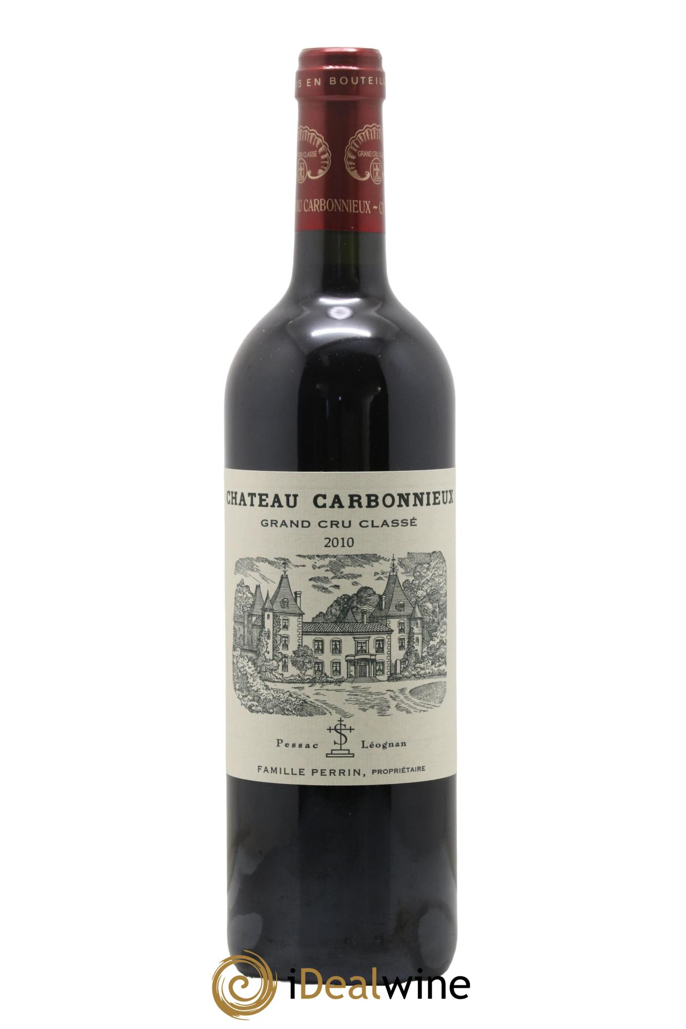 Château Carbonnieux Cru Classé de Graves 2010 - Posten von 1 Flasche - 0