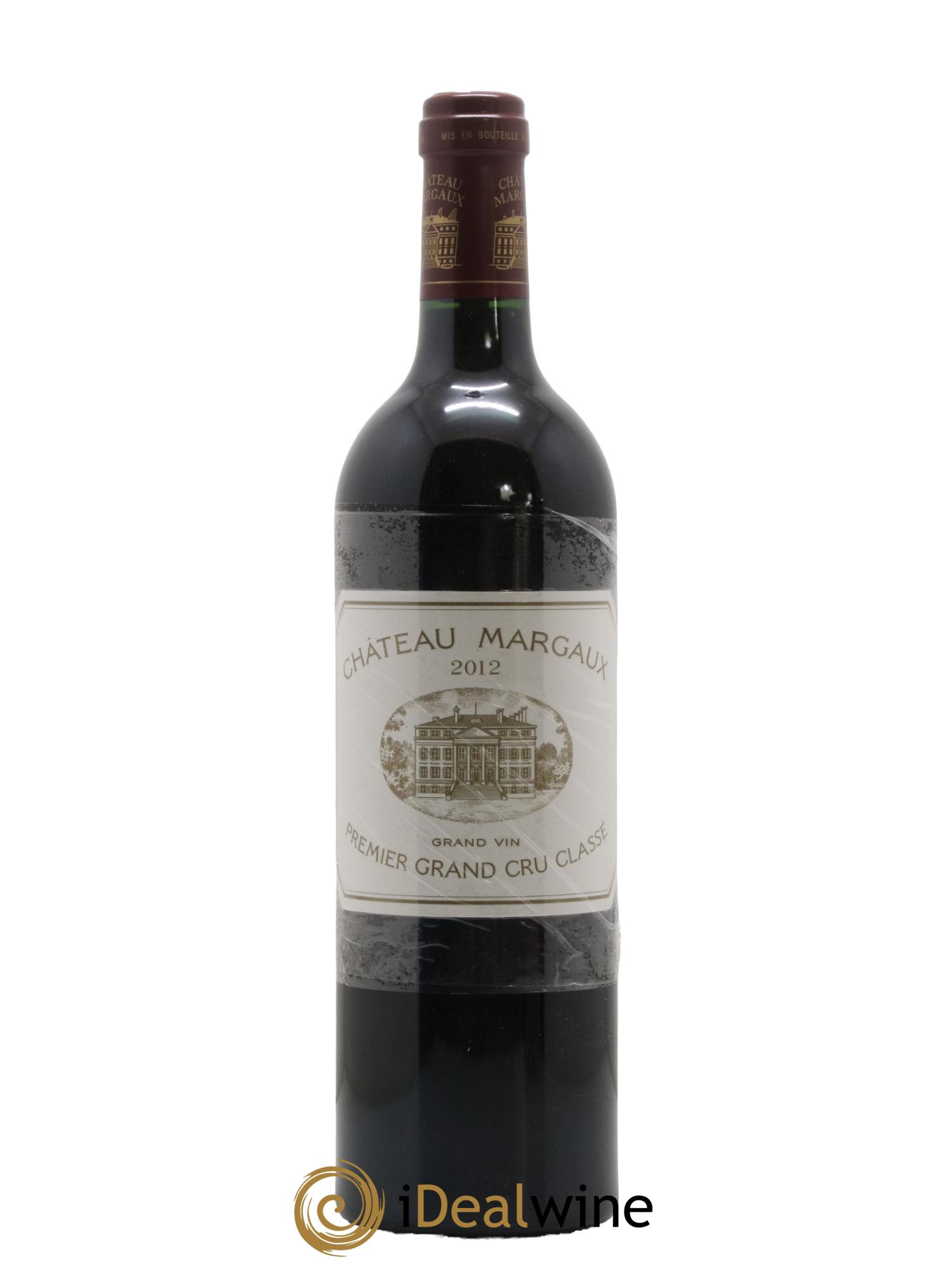 Château Margaux 1er Grand Cru Classé 2012 - Lot de 1 bouteille - 0