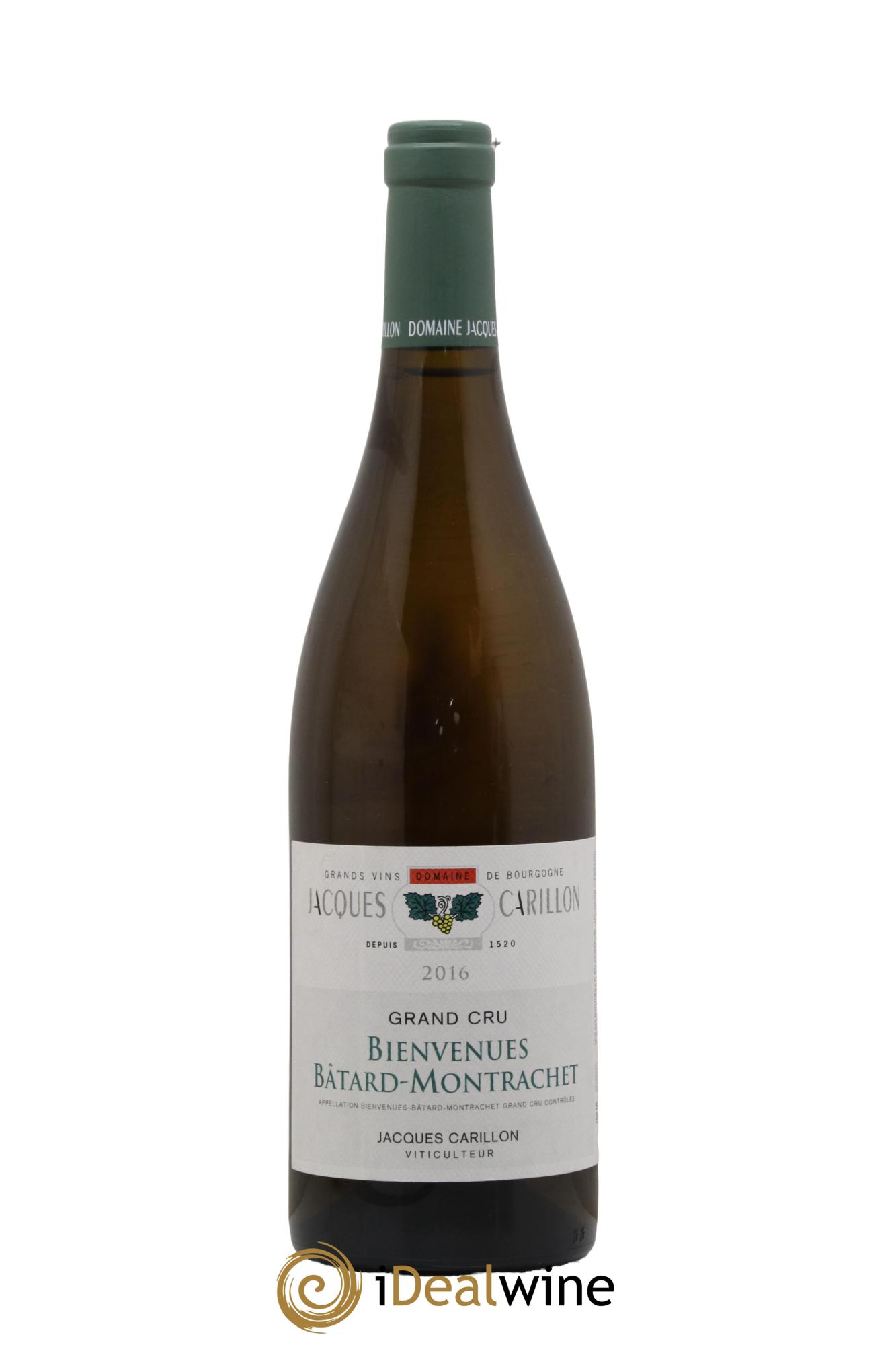 Bienvenues-Bâtard-Montrachet Grand Cru Jacques Carillon (Domaine) 2016 - Lot de 1 bouteille - 0