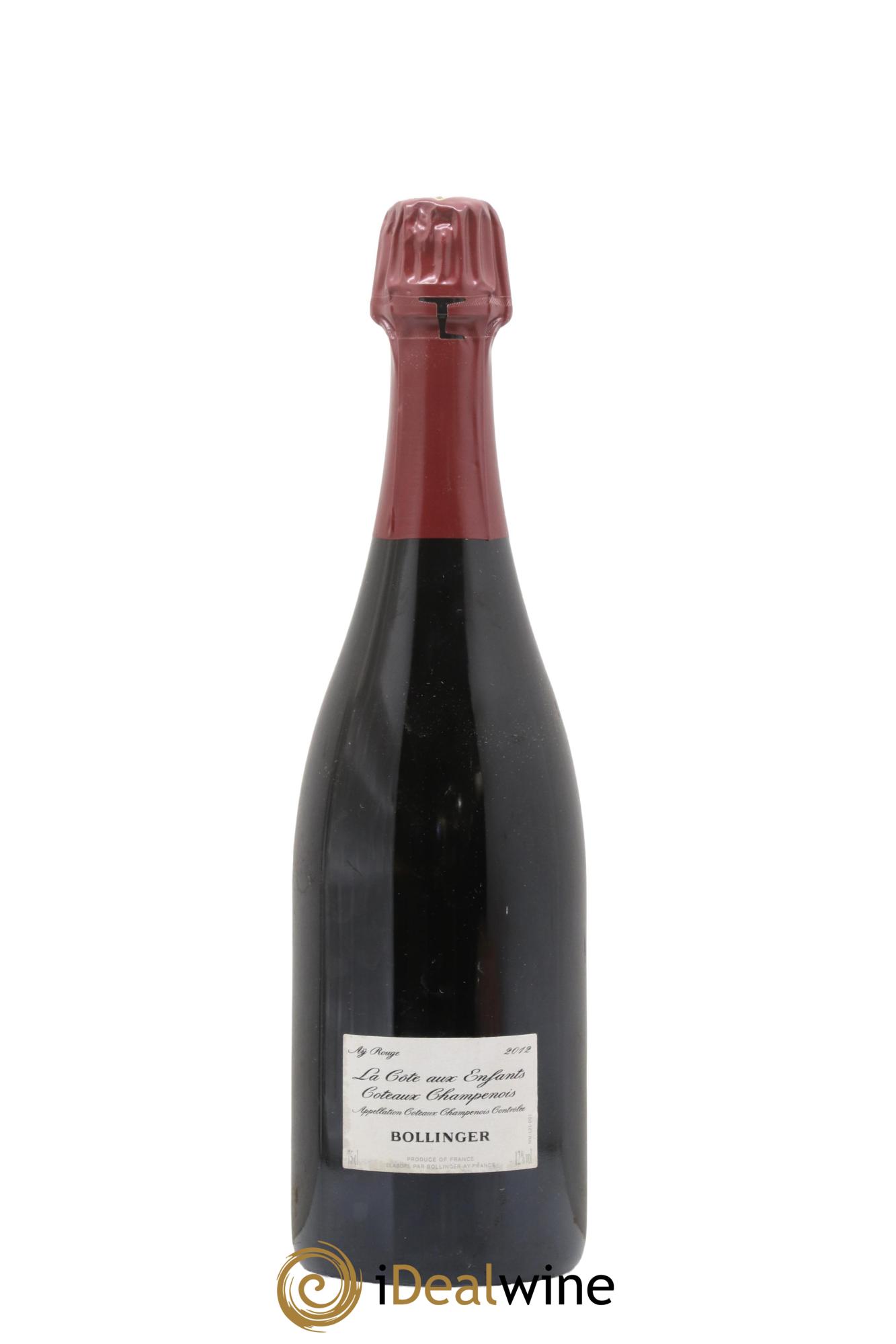 La Côte Aux Enfants Bollinger 2012 - Posten von 1 Flasche - 0