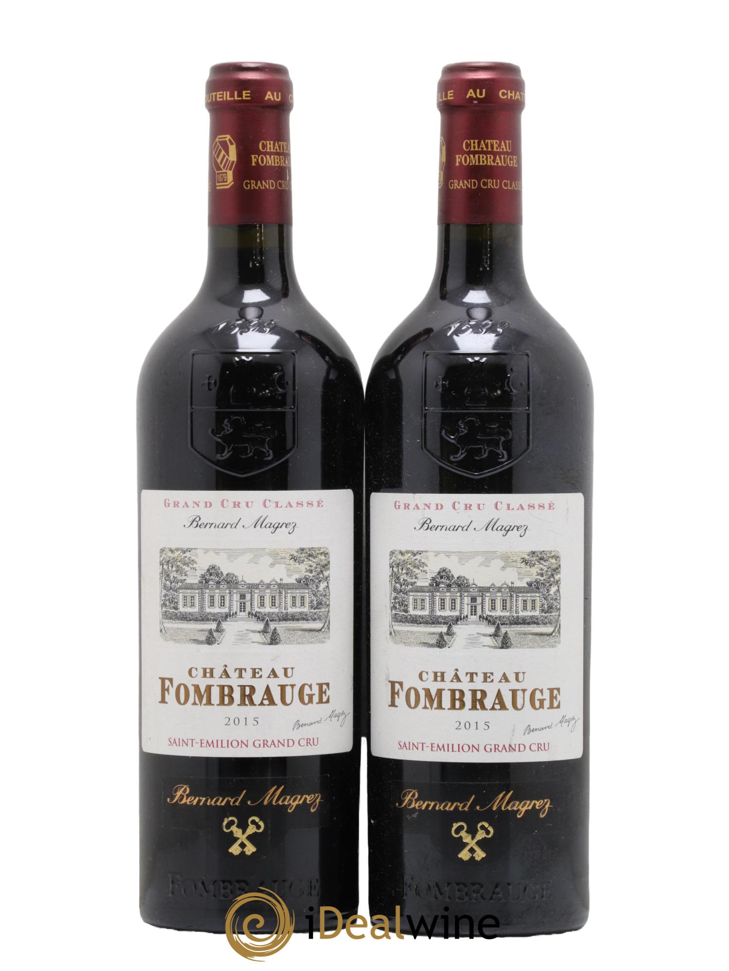 Château Fombrauge Grand Cru Classé 2015 - Lot de 2 bouteilles - 0