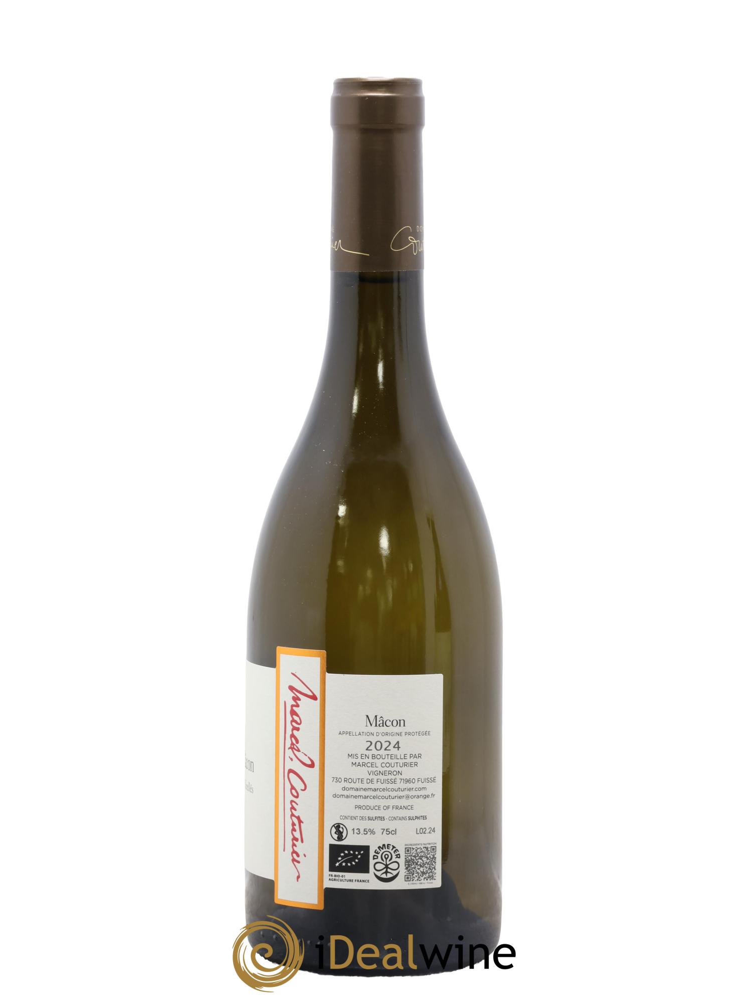 Mâcon Aux Scelles Marcel Couturier 2024 - Lot de 1 bouteille - 1