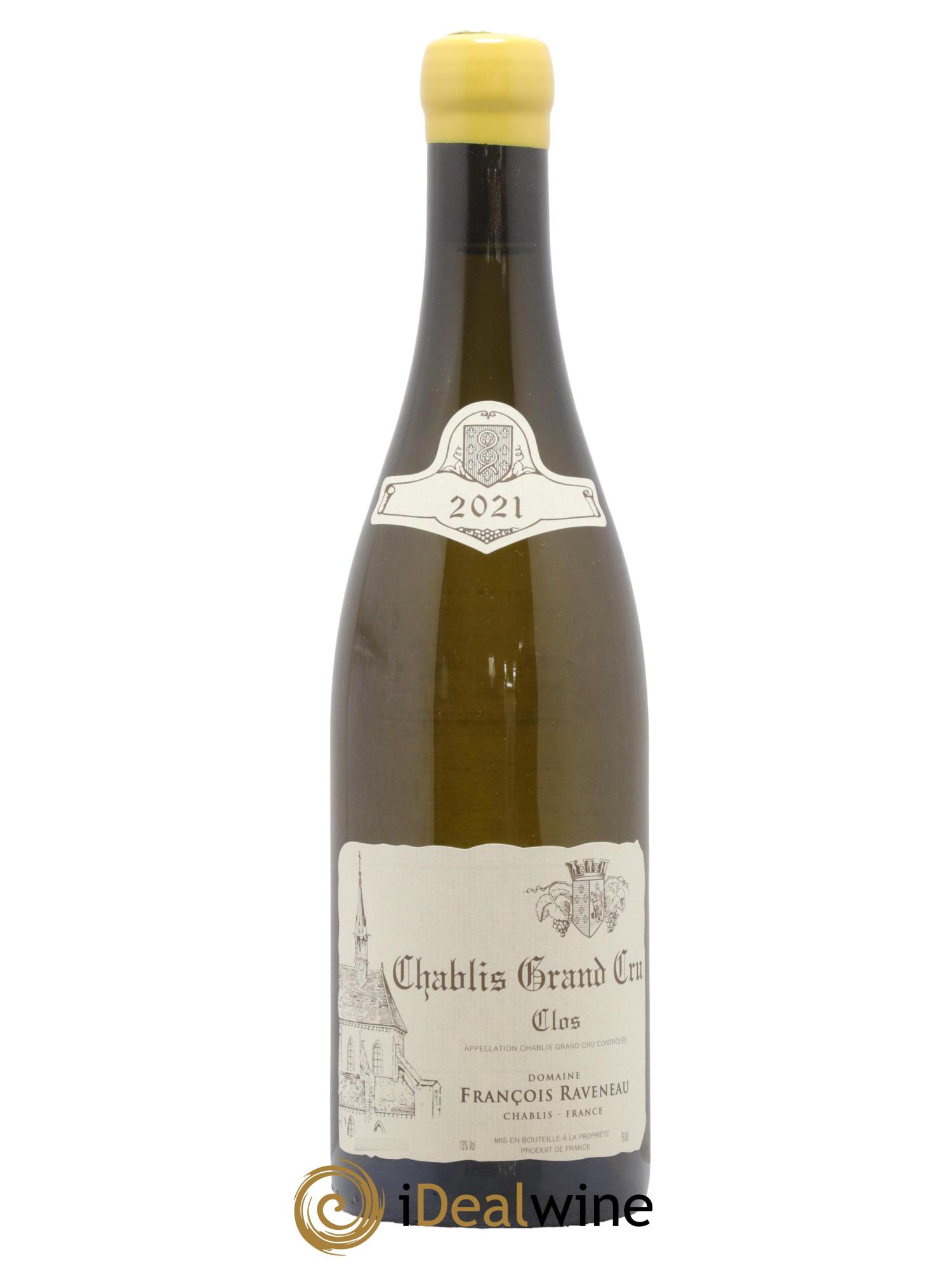 Chablis Grand Cru Clos Raveneau (Domaine) 2021 - Lot of 1 bottle - 0