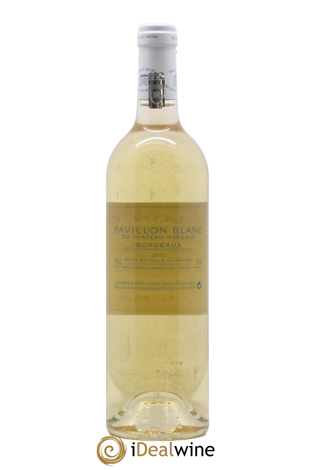 Pavillon Blanc du Château Margaux 2015 - Lot de 1 bouteille - 1