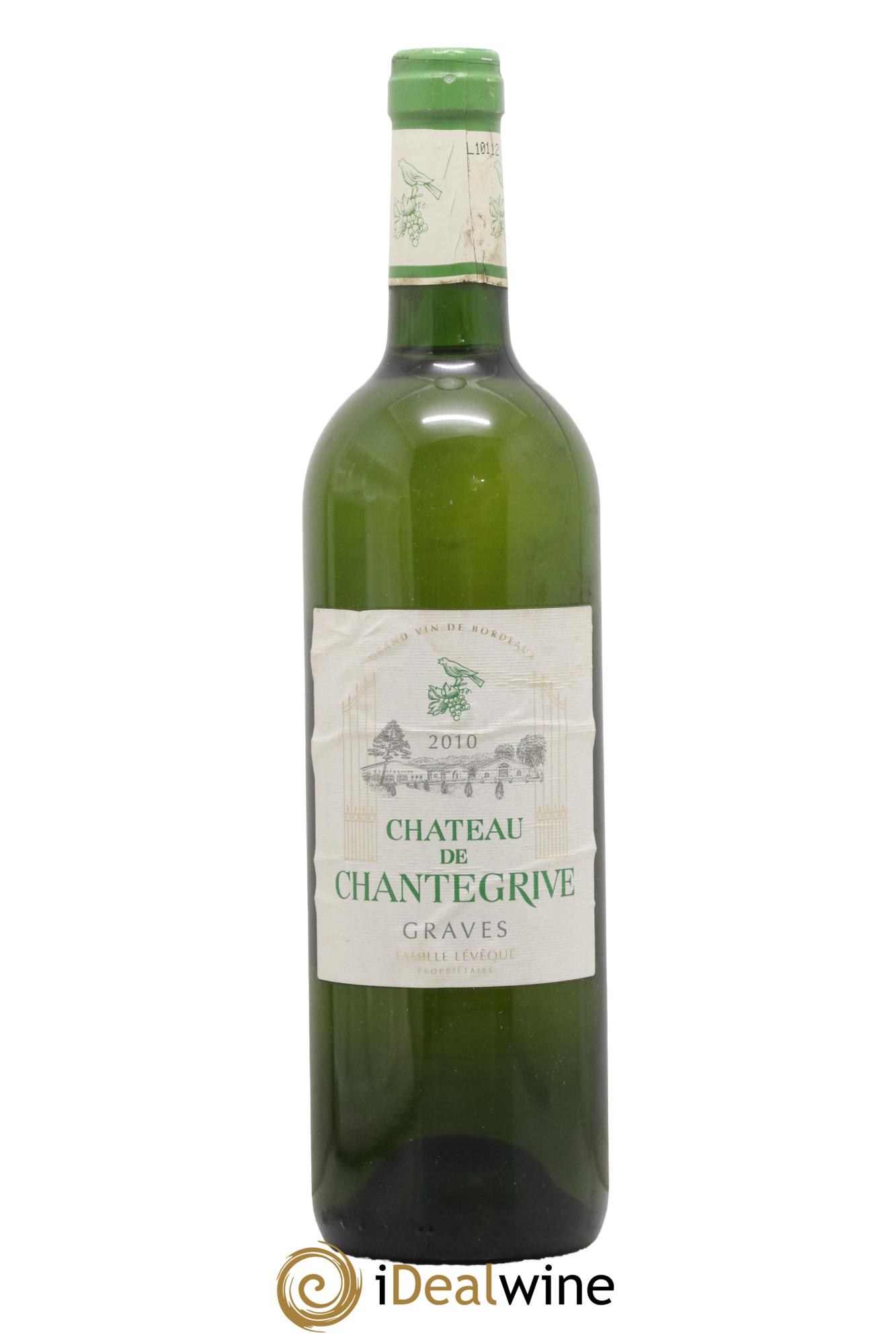Château de Chantegrive 2010 - Posten von 1 Flasche - 0
