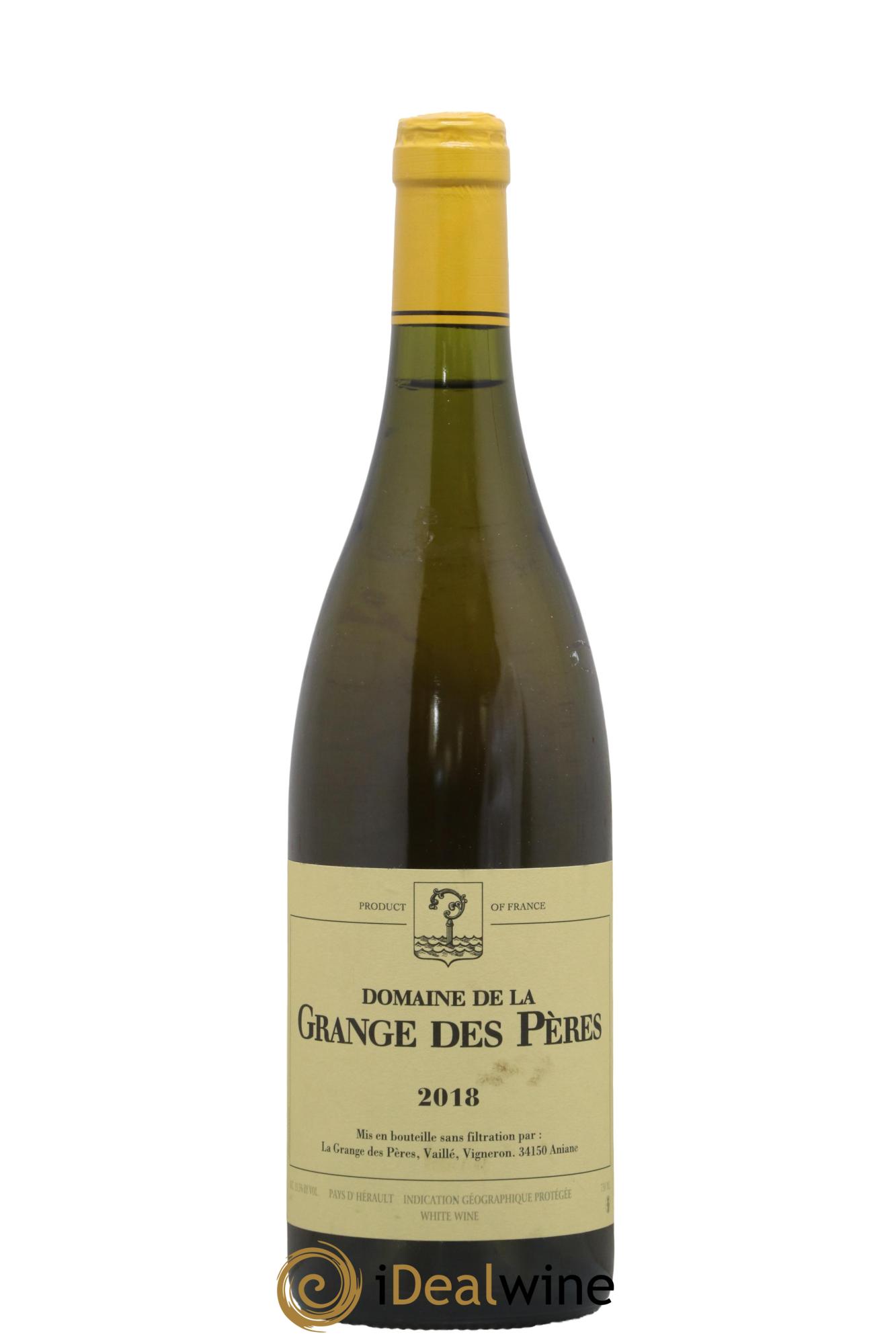 IGP Pays d'Hérault Grange des Pères Laurent Vaillé 2018 - Posten von 1 Flasche - 0