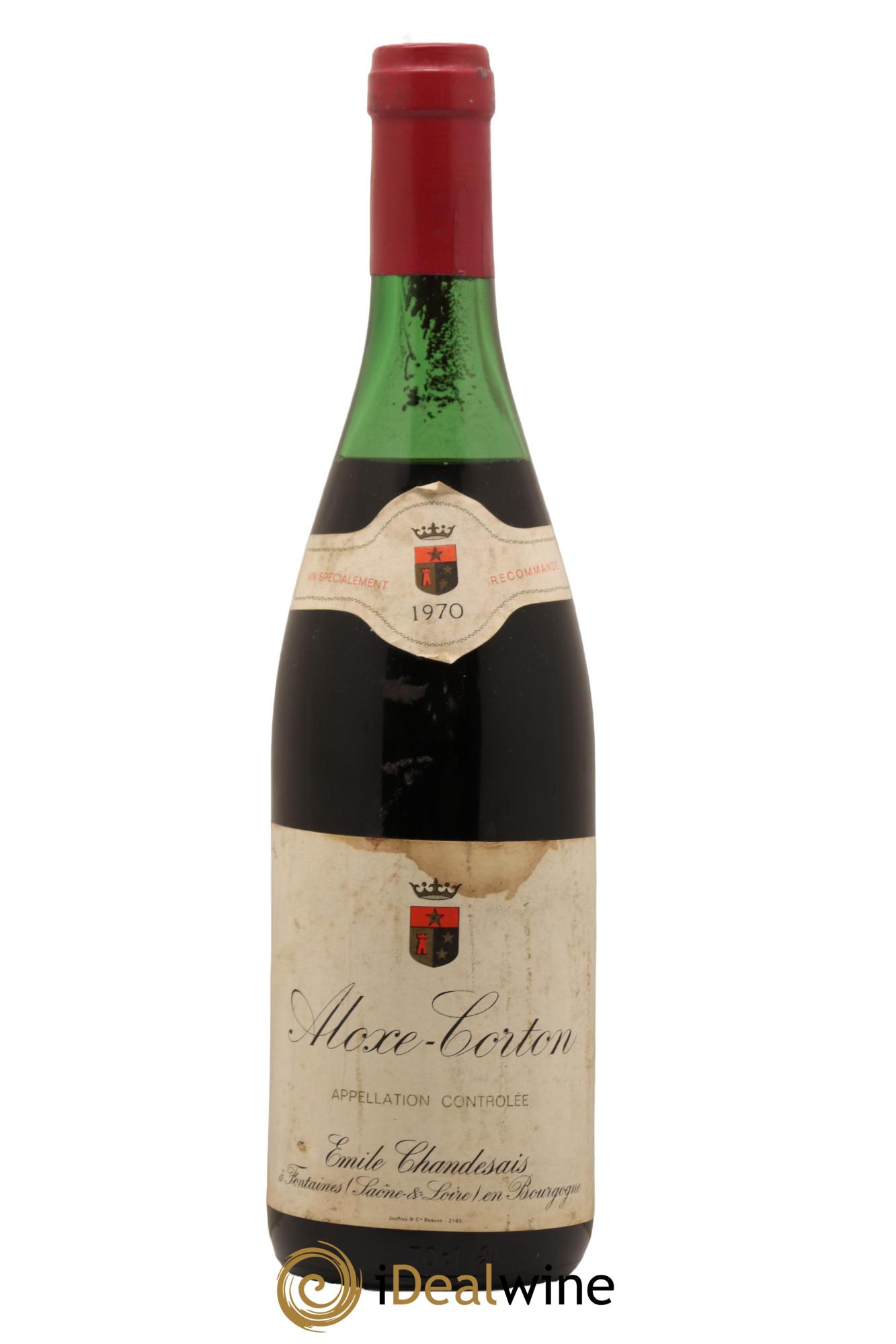 Aloxe-Corton Emile Chandesais 1970 - Lot de 1 bouteille - 0