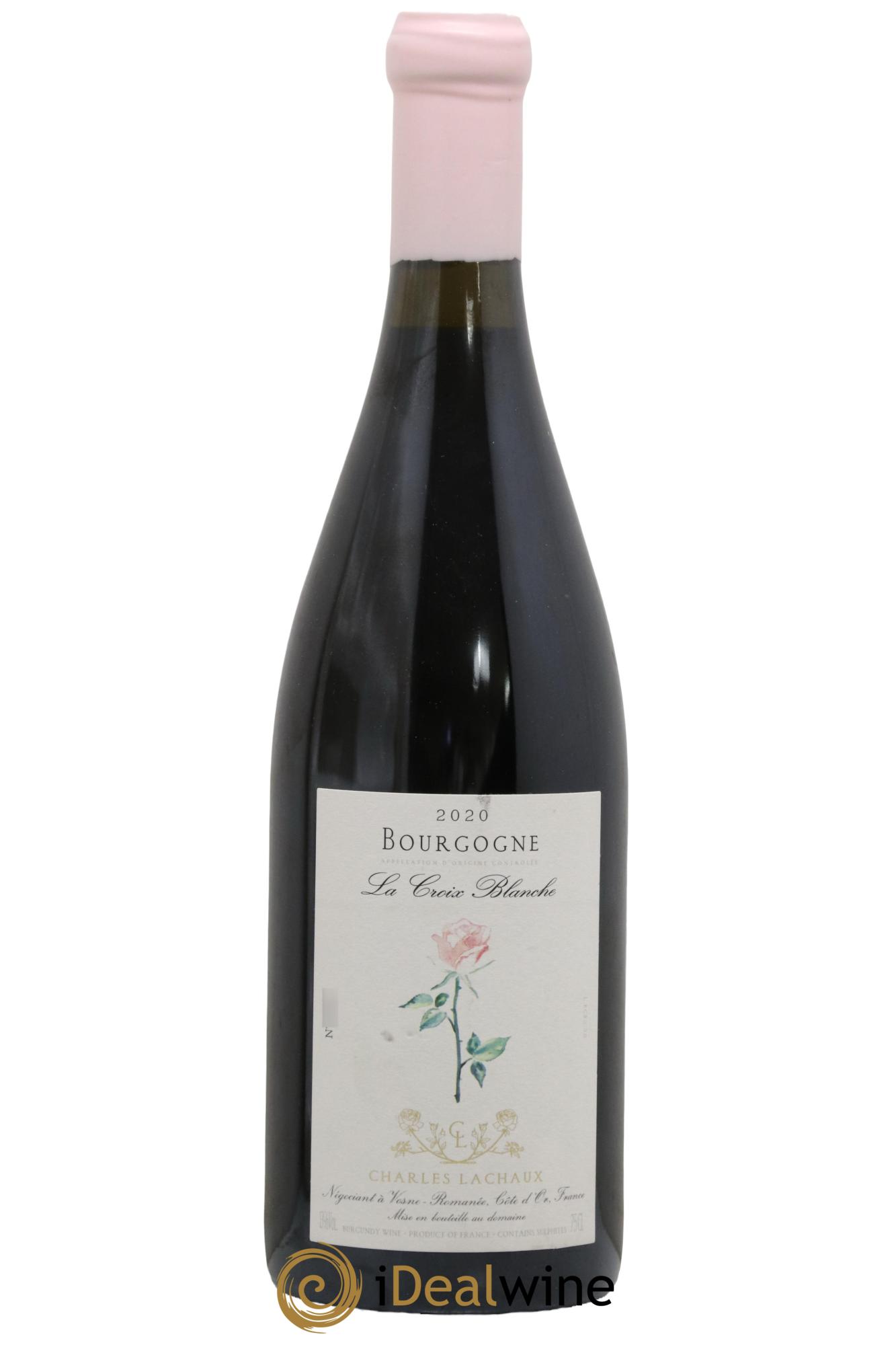 Bourgogne La Croix Blanche Charles Lachaux 2020 - Lot de 1 bouteille - 0