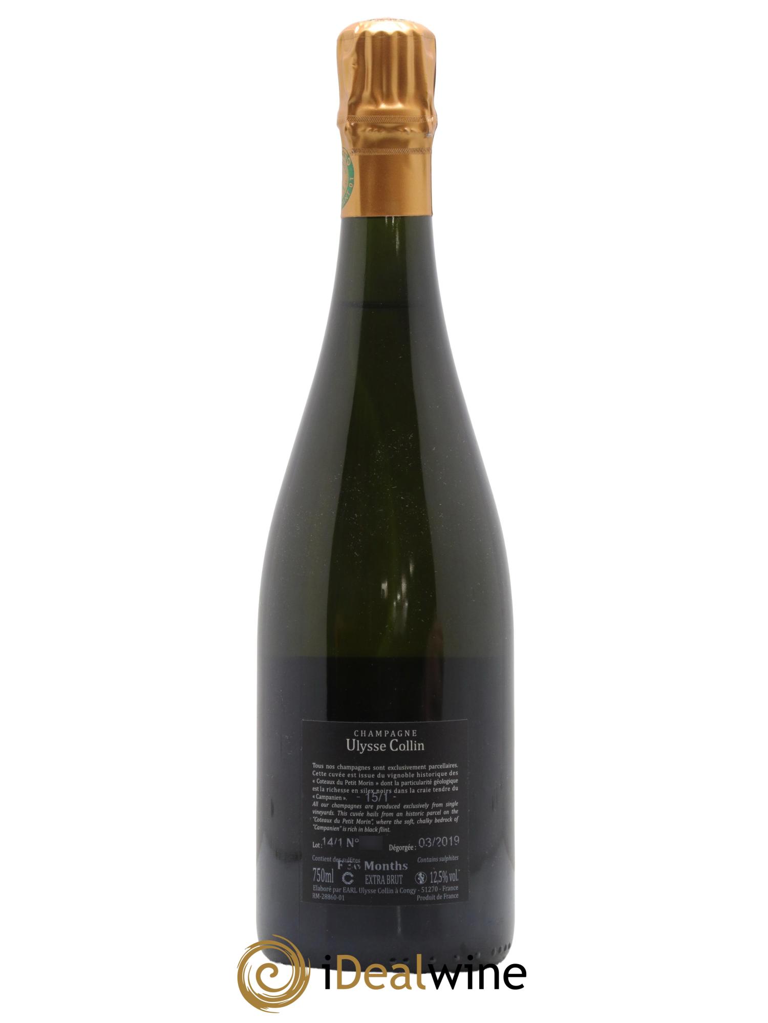 Les Pierrières Blancs de Blancs Extra-Brut Ulysse Collin - Lotto di 1 bottiglia - 1