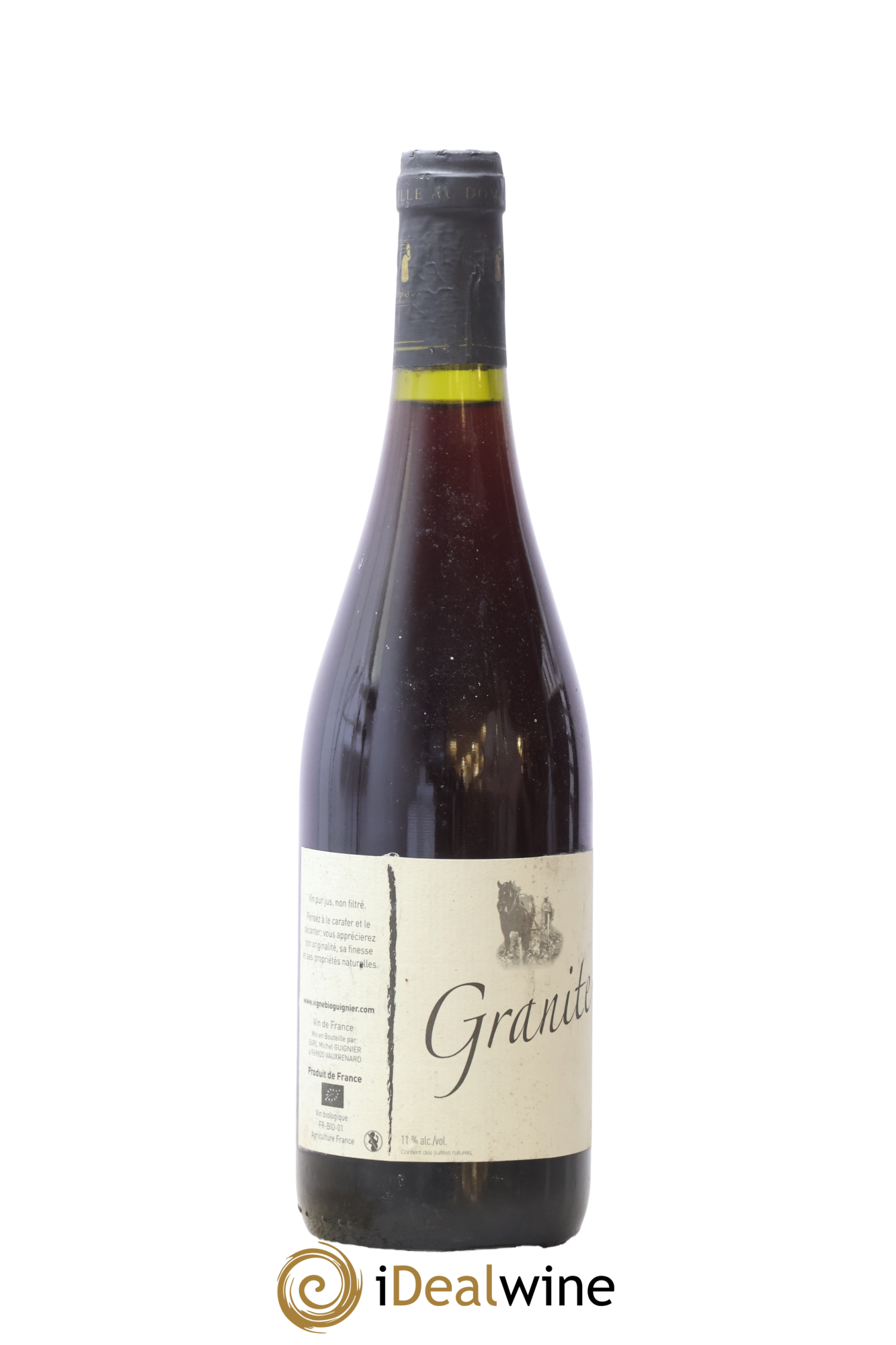 Vin de France Granite Michel Guignier 2016 - Lot de 1 bouteille - 1