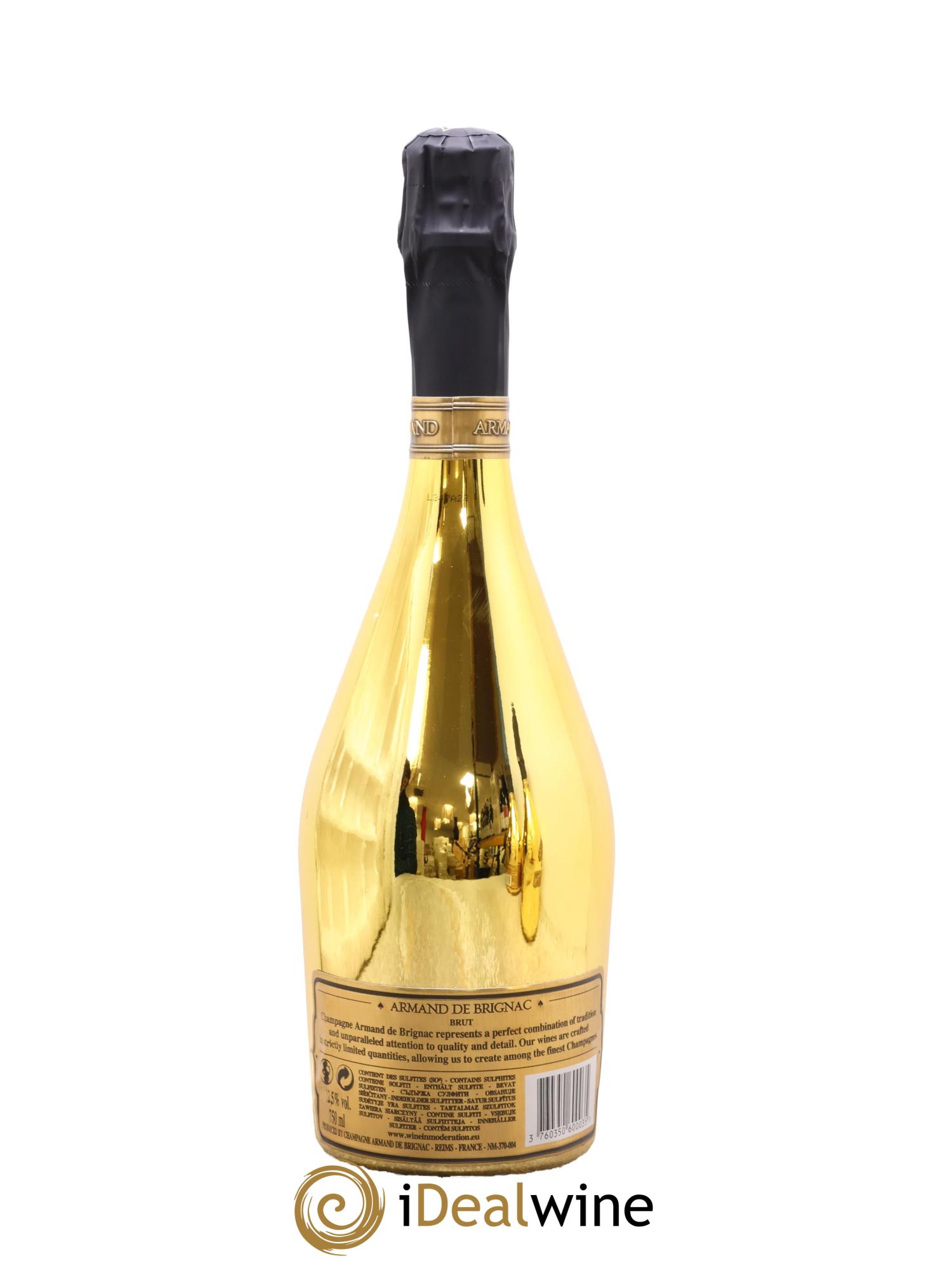 Gold Brut Armand de Brignac - Posten von 1 Flasche - 1