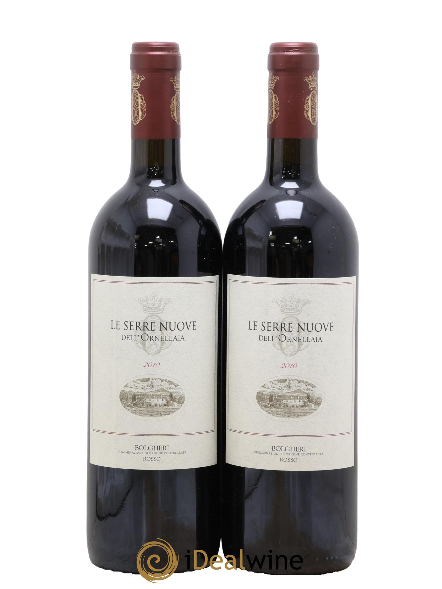 Bolgheri Tenuta Dell'Ornellaia DOC Le Serre Nuove dell'Ornellaia Frescobaldi 2010 - Lot of 2 bottles - 0