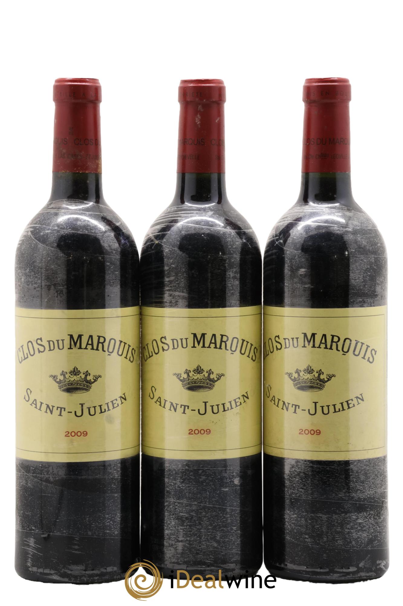 Clos du Marquis 2009 - Lot de 3 bouteilles - 0