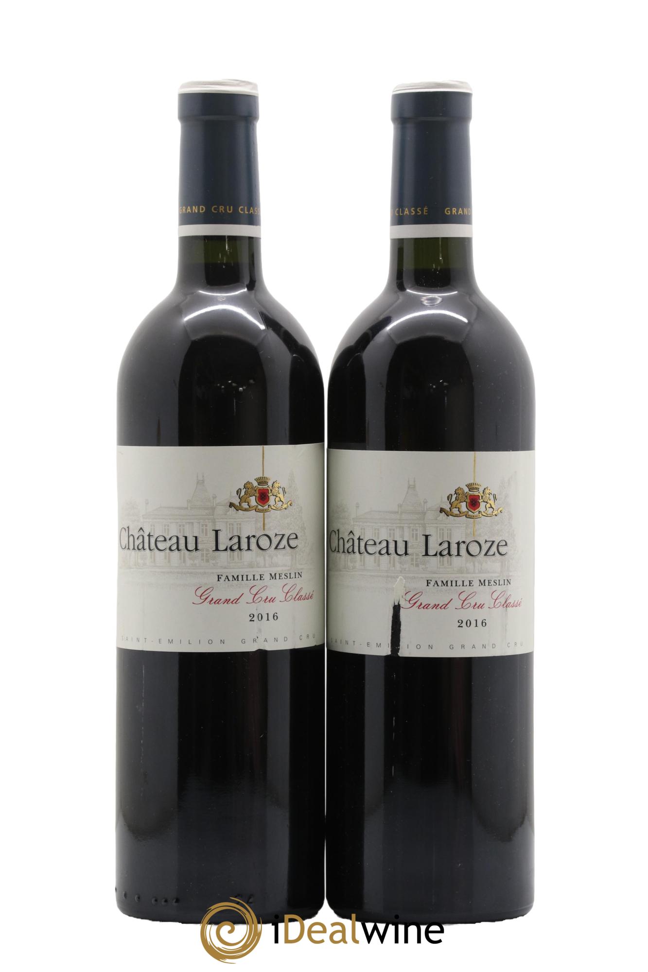 Château Laroze Grand Cru Classé 2016 - Lotto di 2 bottiglie - 0