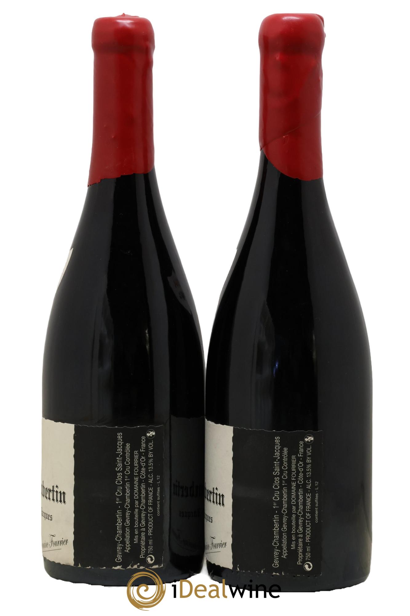 Gevrey-Chambertin 1er Cru Clos Saint-Jacques Vieille Vigne Fourrier (Domaine) 2014 - Posten von 2 Flaschen - 1