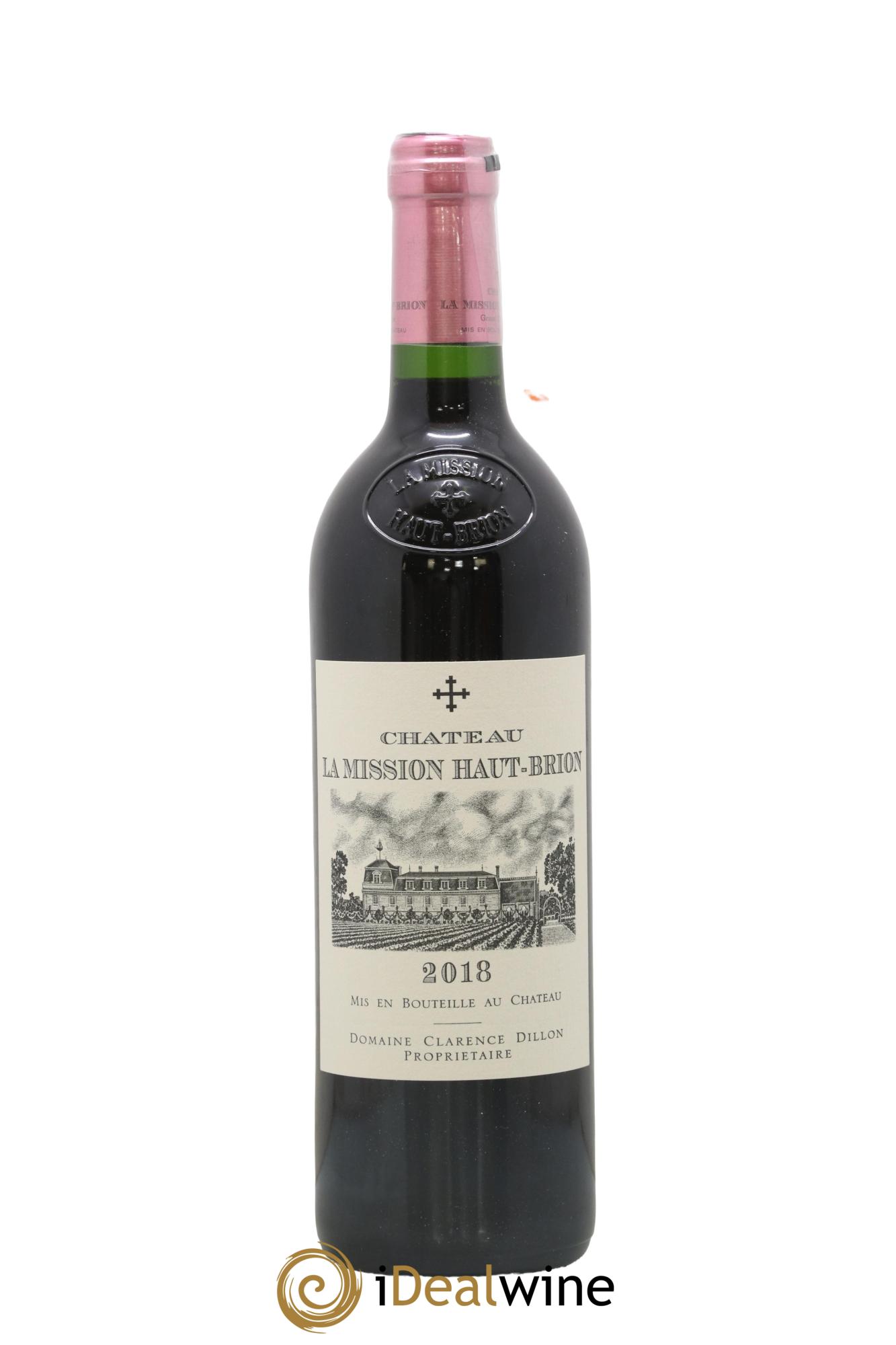 Château la Mission Haut-Brion Cru Classé de Graves 2018 - Lot de 1 bouteille - 1