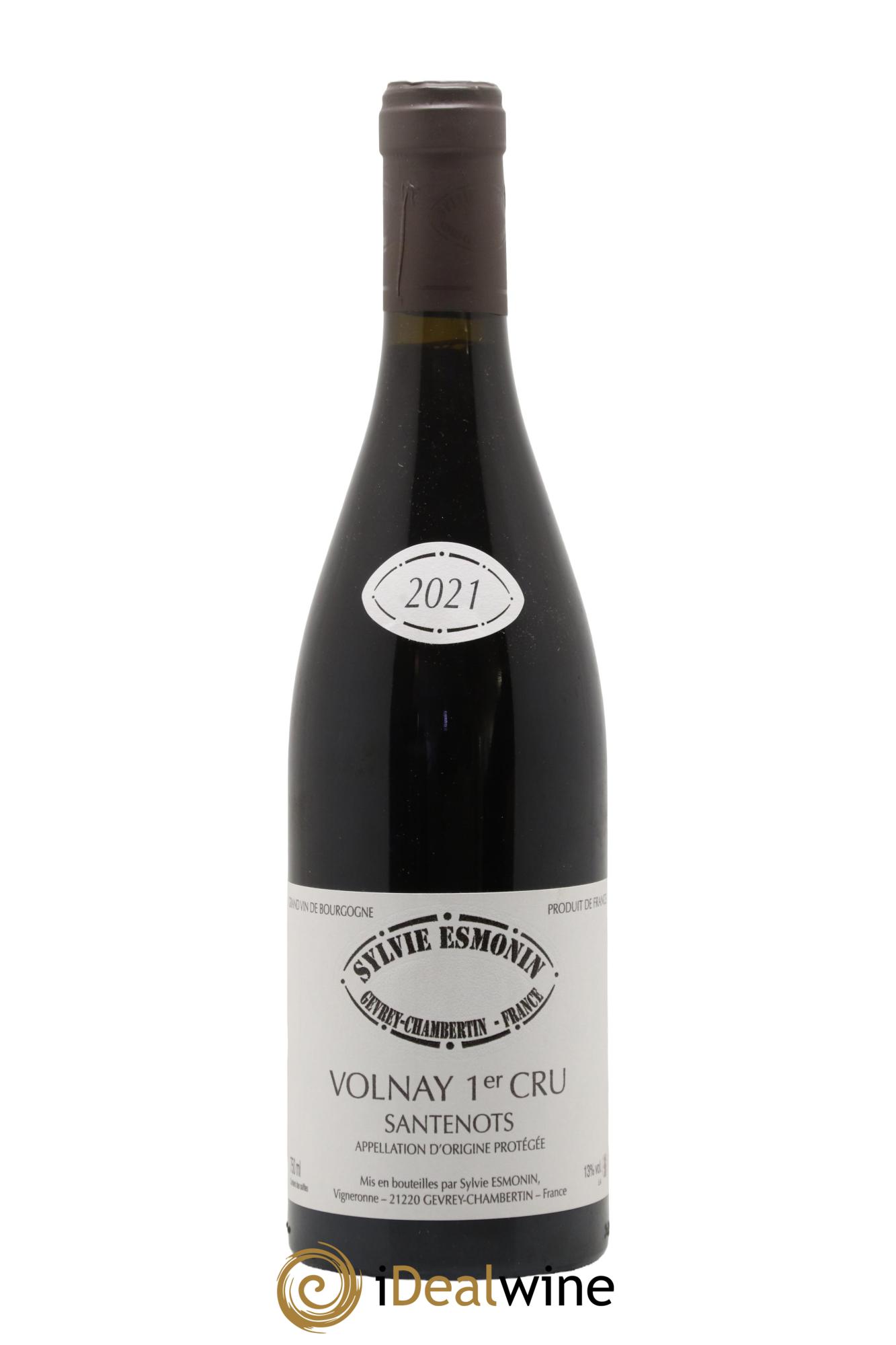 Volnay 1er Cru Santenots Sylvie Esmonin 2021 - Posten von 1 Flasche - 0