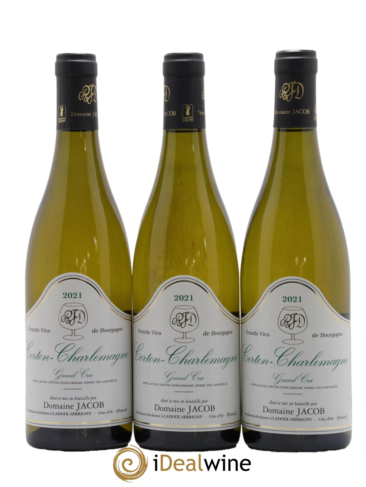 Corton-Charlemagne Grand Cru Jacob (Domaine) 2021 - Posten von 6 Flaschen - 2