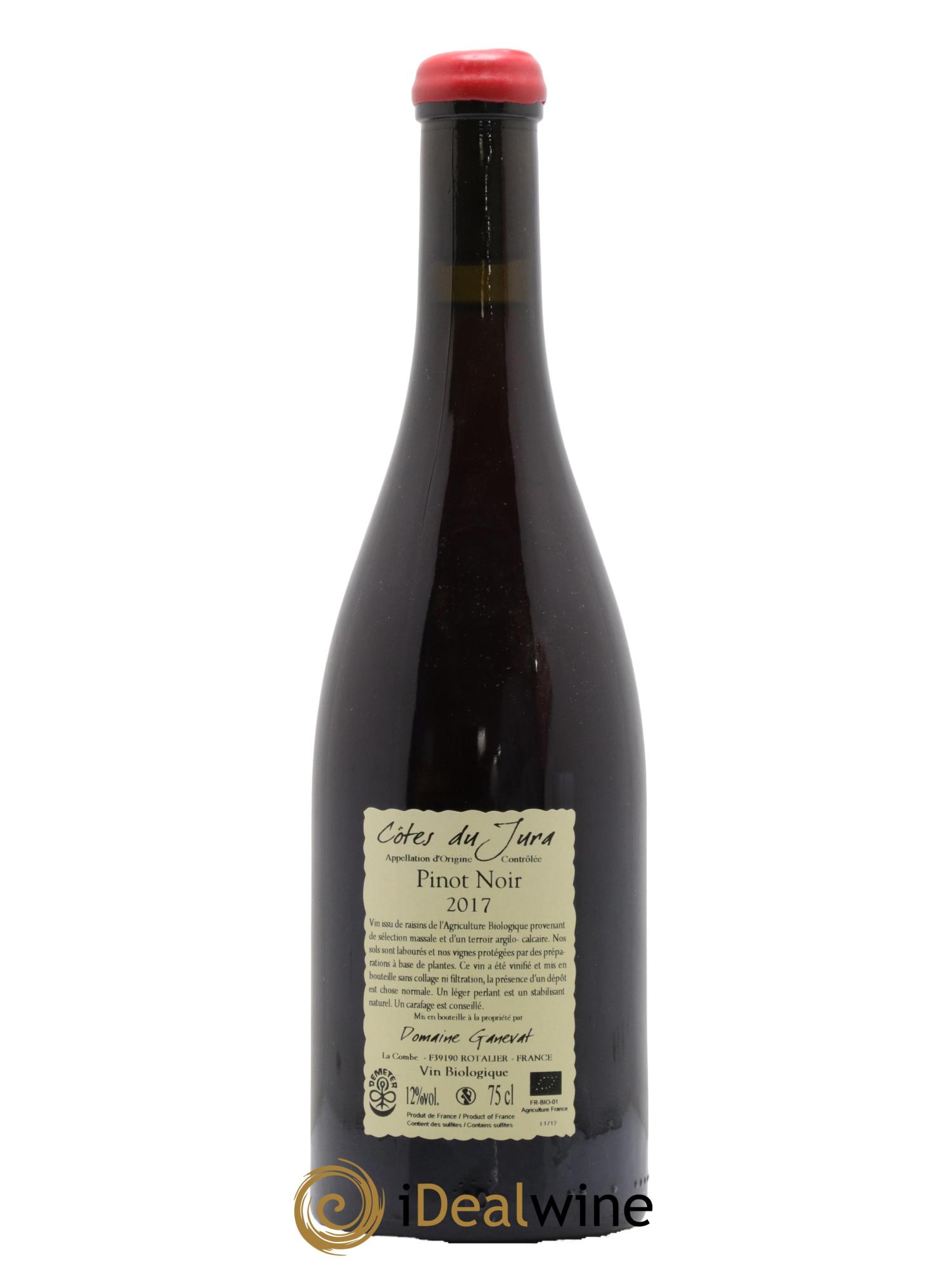 Côtes du Jura Cuvée Julien Jean-François Ganevat (Domaine) 2017 - Lot de 1 bouteille - 1