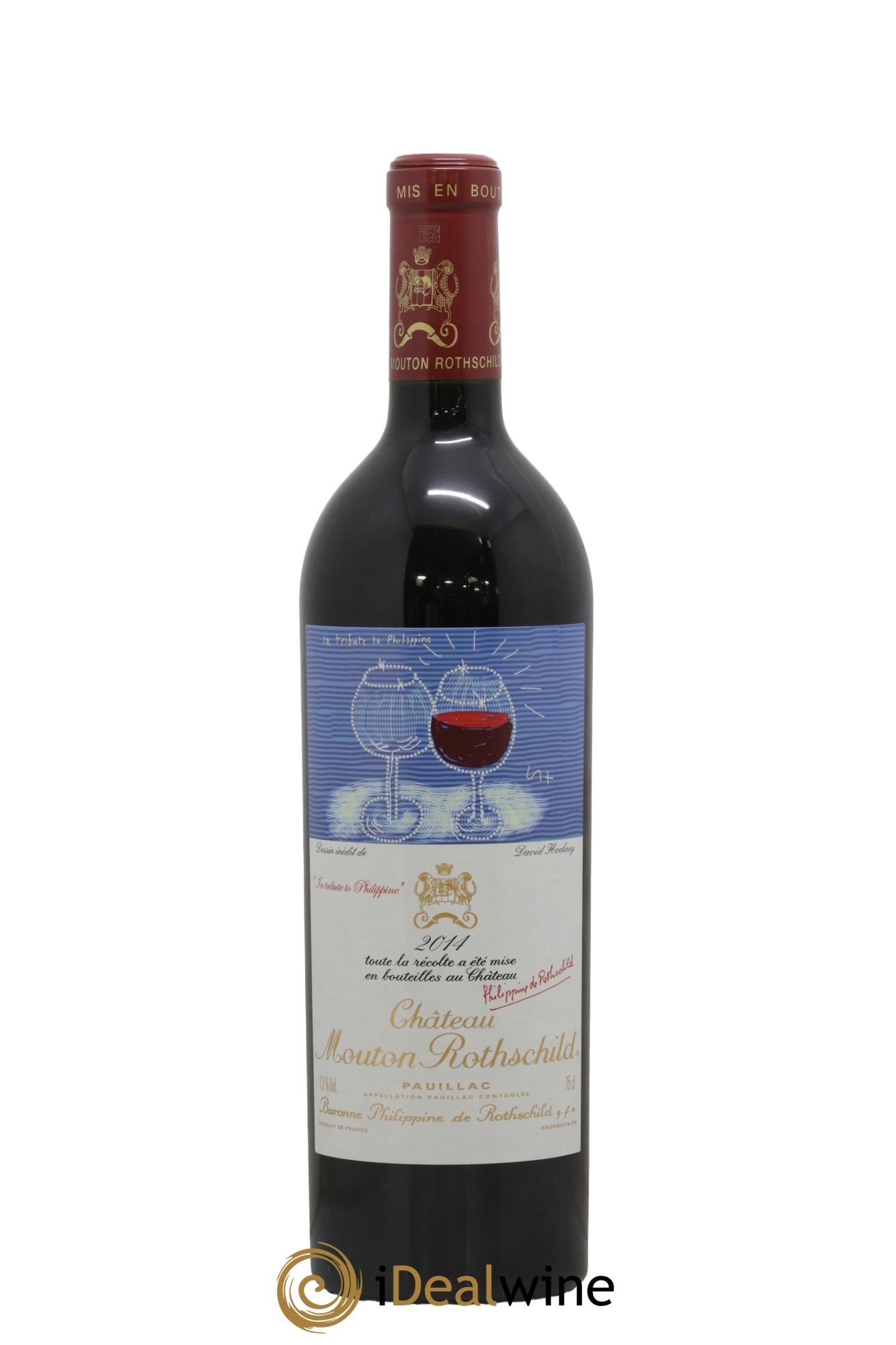 Château Mouton Rothschild 1er Grand Cru Classé 2014 - Lot de 1 bouteille - 1