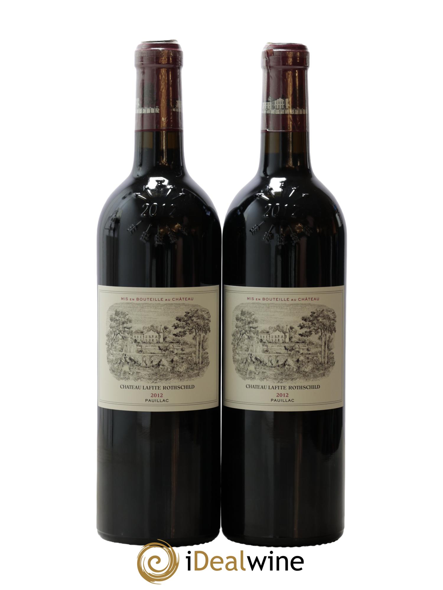 Château Lafite Rothschild 1er Grand Cru Classé 2012 - Lot de 2 bouteilles - 0