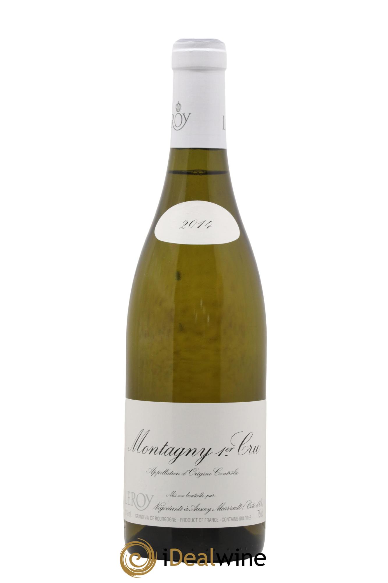 Montagny 1er Cru Leroy SA 2014 - Lotto di 1 bottiglia - 0