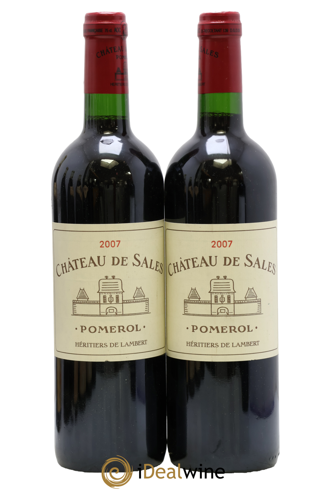 Château de Sales 2007 - Lot de 2 bouteilles - 0