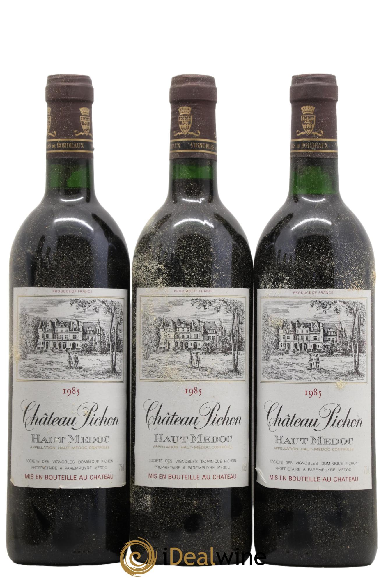 Château Clément-Pichon Cru Bourgeois 1985 - Lot de 6 bouteilles - 1