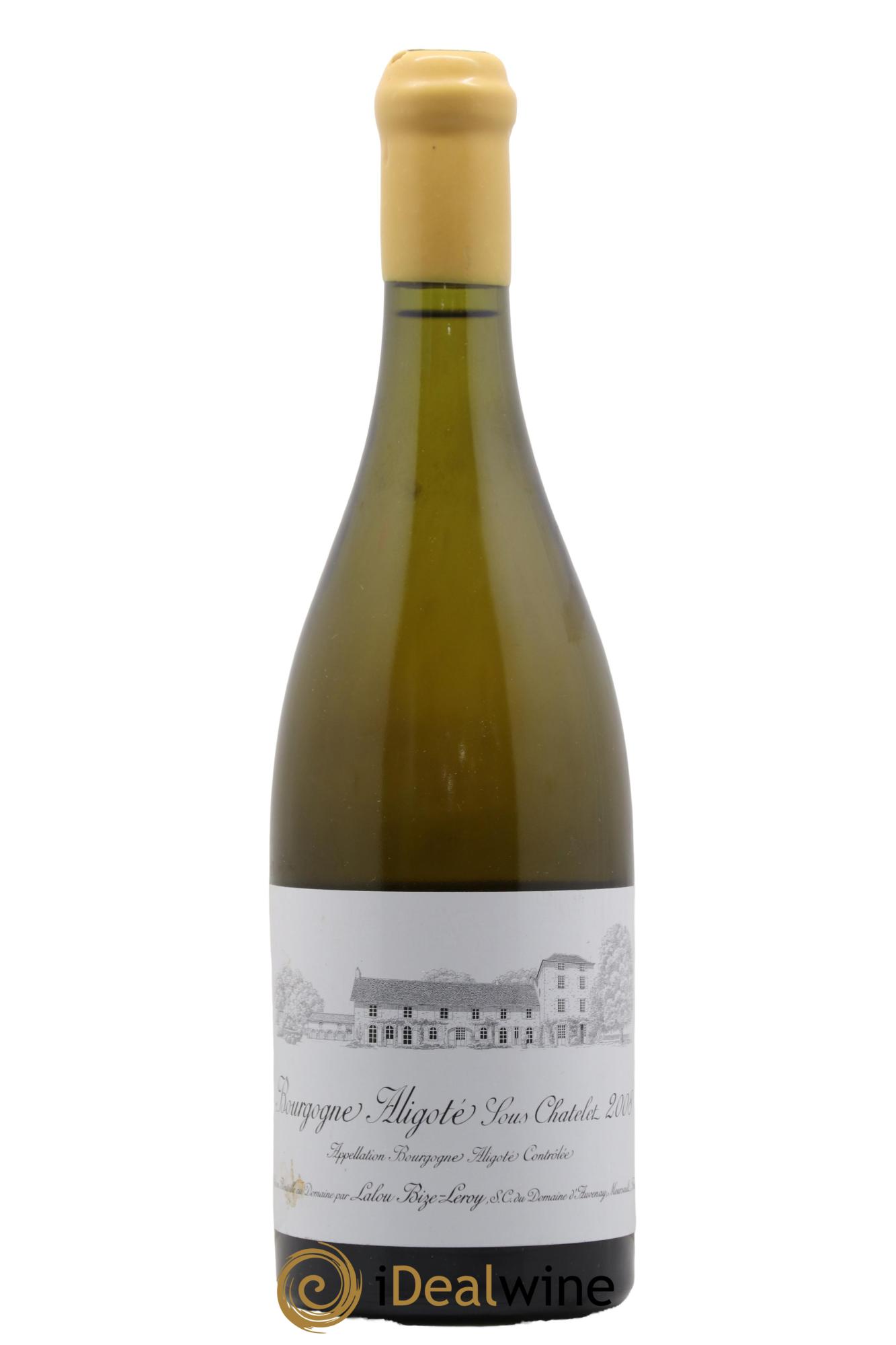 Bourgogne Aligoté Sous Chatelet d'Auvenay (Domaine) 2008 - Lot de 1 bouteille - 0