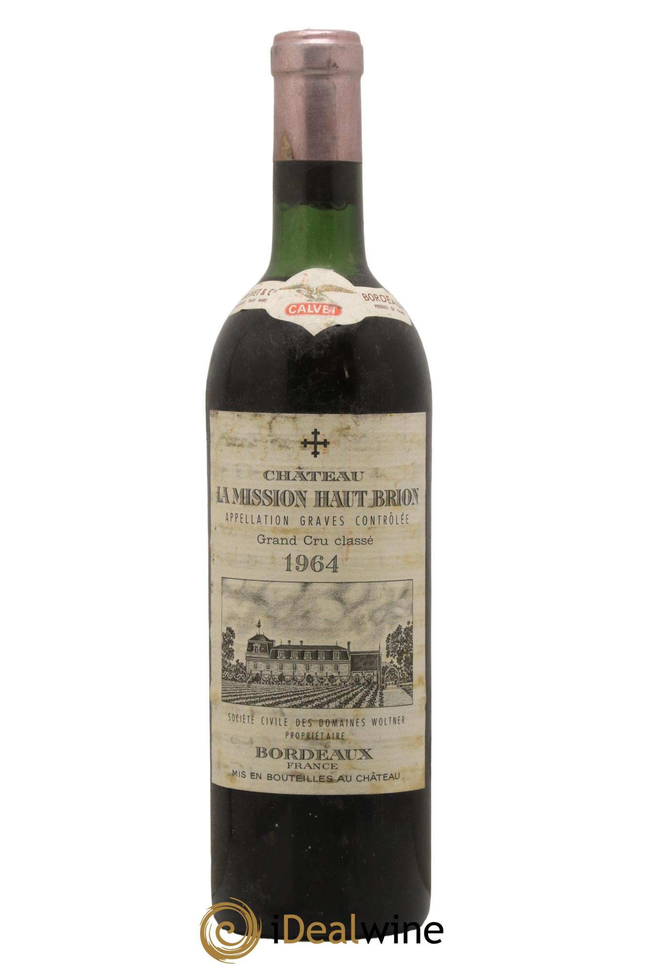 Château la Mission Haut-Brion Cru Classé de Graves 1964 - Lot of 1 bottle - 0