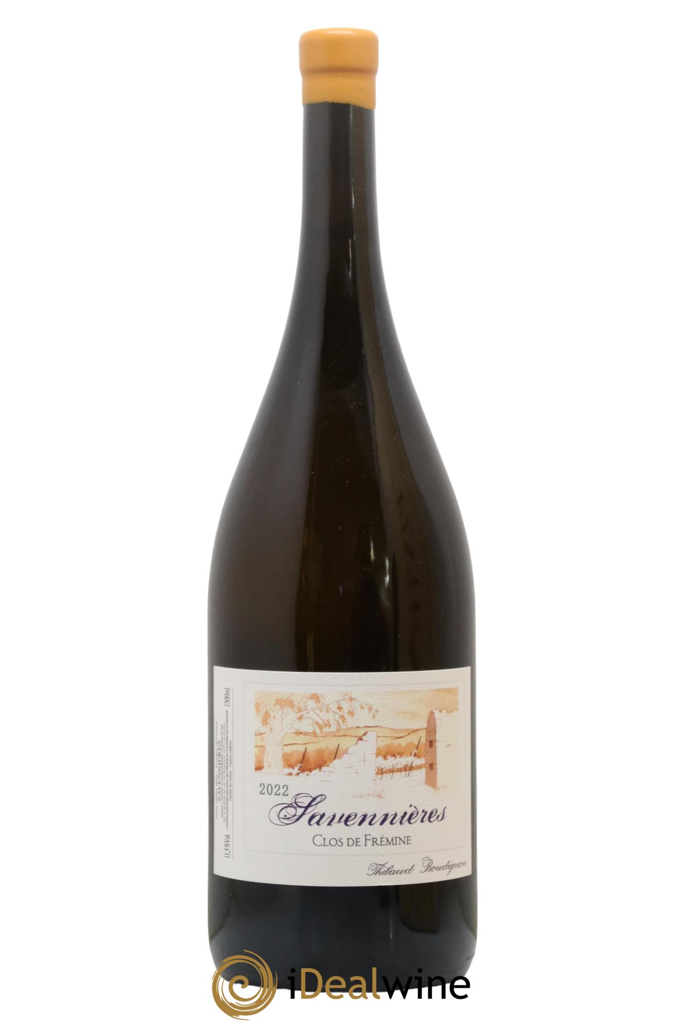 Savennières Clos de Frémine Thibaud Boudignon 2022 - Lot de 1 magnum - 0