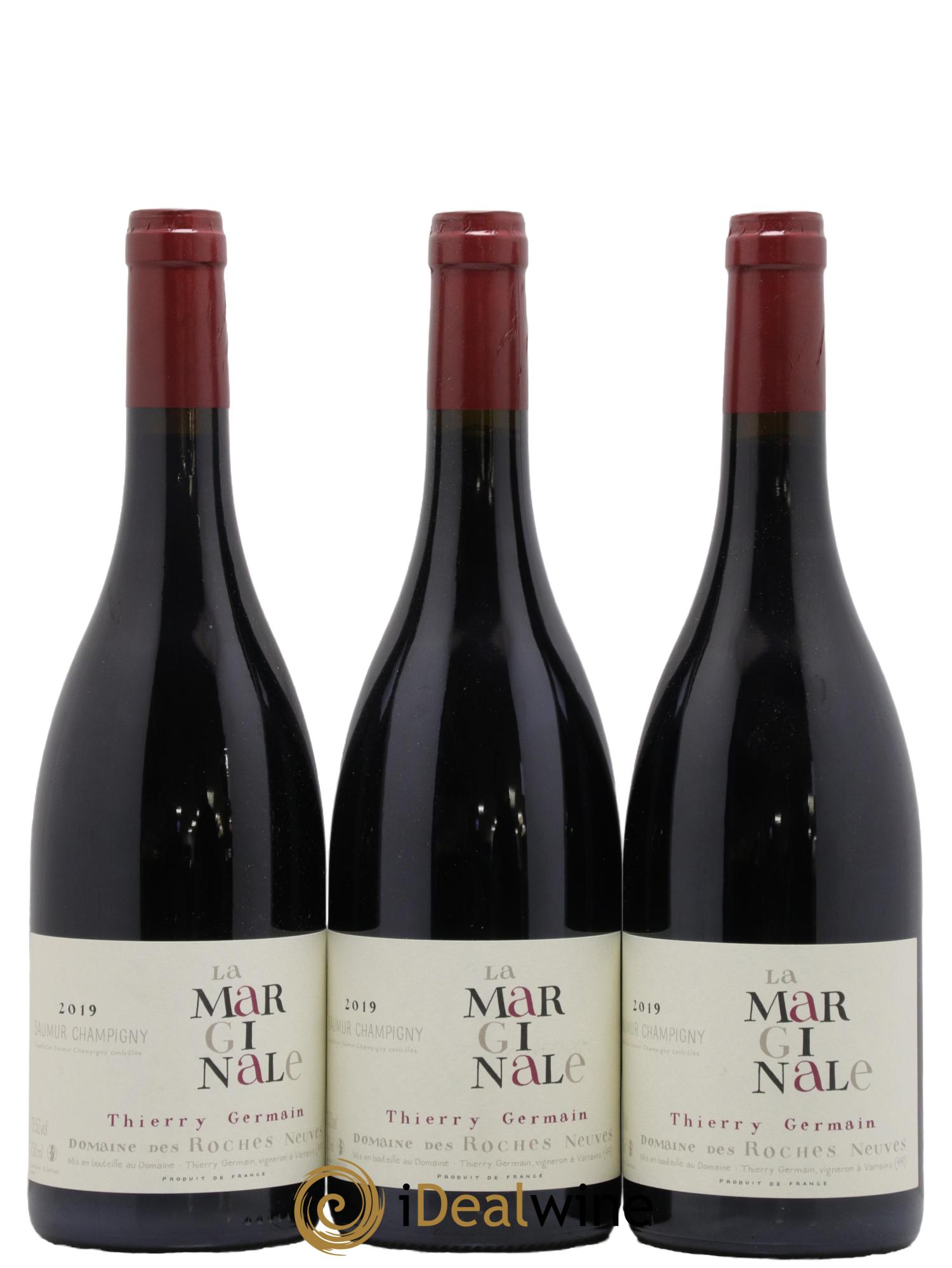 Saumur-Champigny La Marginale Domaine des Roches Neuves - Thierry Germain 2019 - Lot de 3 bouteilles - 0