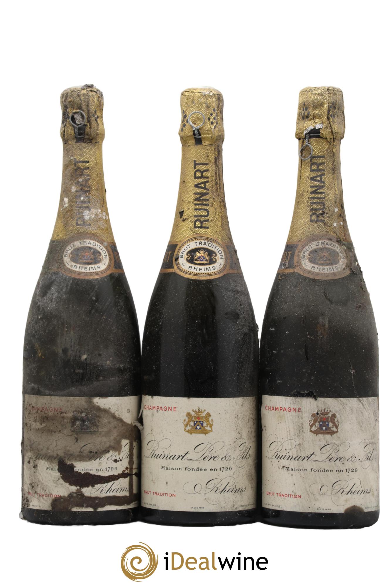 Champagne Brut Tradition Ruinart - Lot de 3 bouteilles - 0
