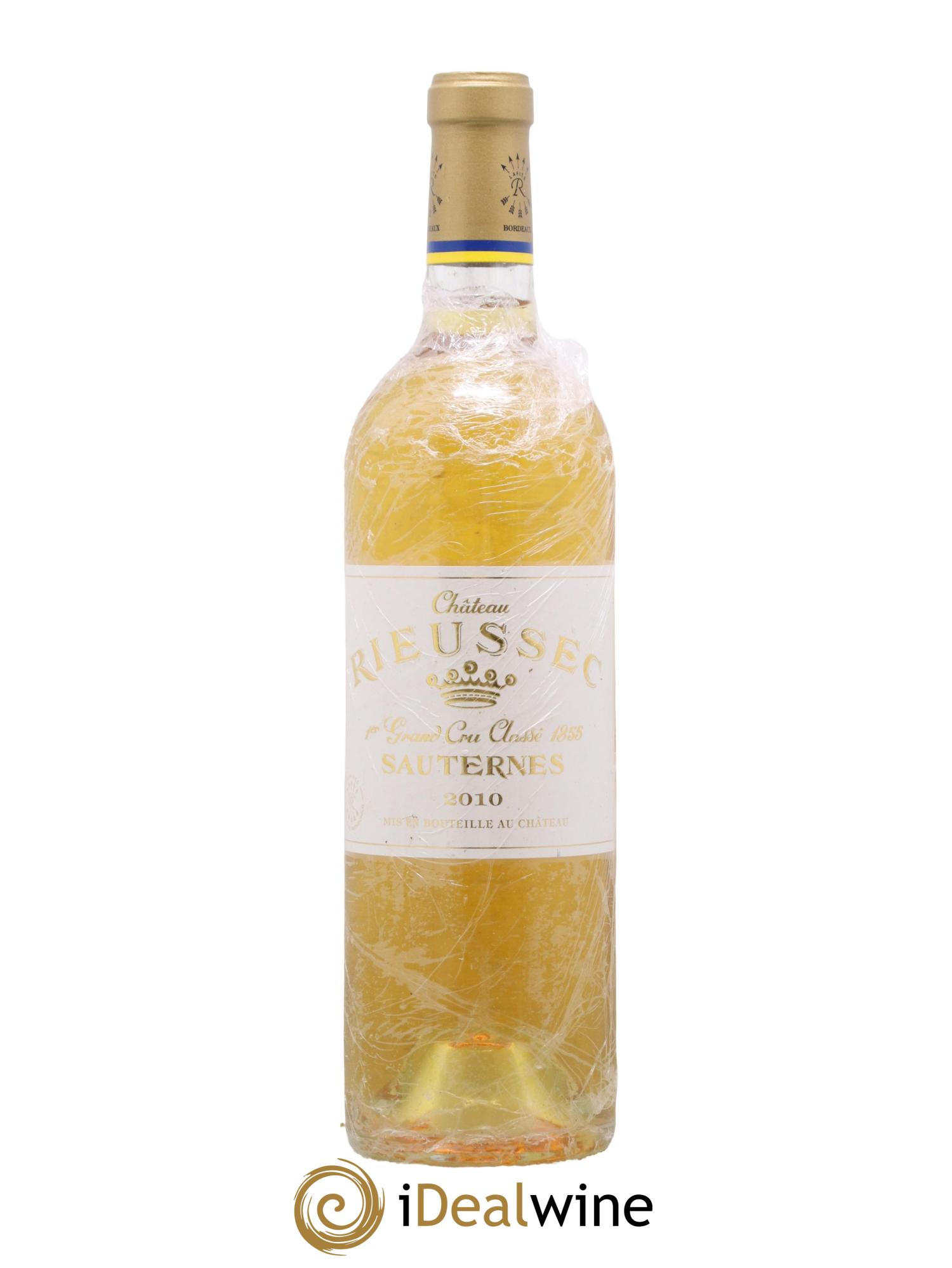 Château Rieussec 1er Grand Cru Classé 2010 - Posten von 1 Flasche - 0