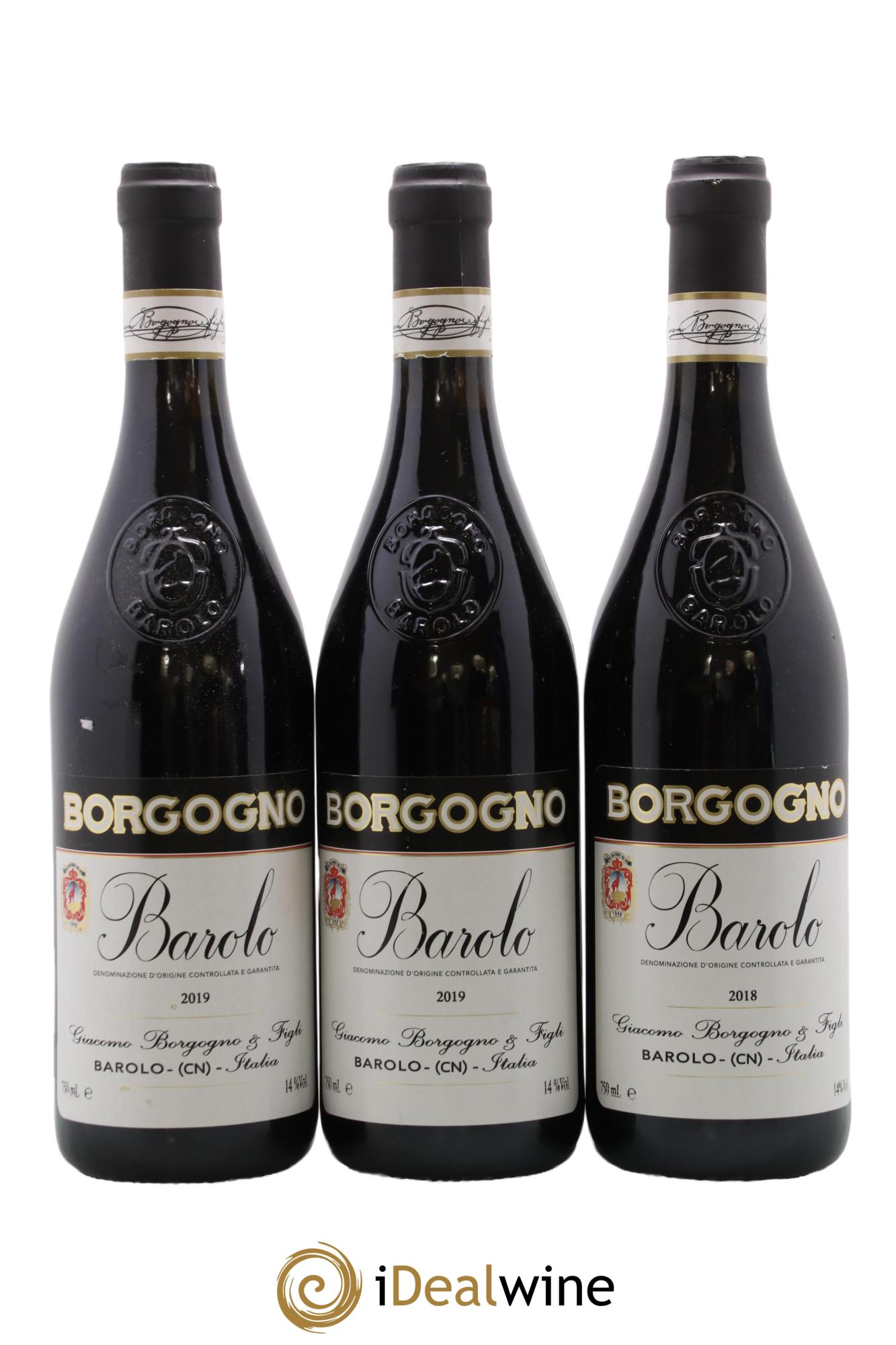 Barolo DOCG Giacomo Borgogno 2018 - Posten von 3 Flaschen - 0
