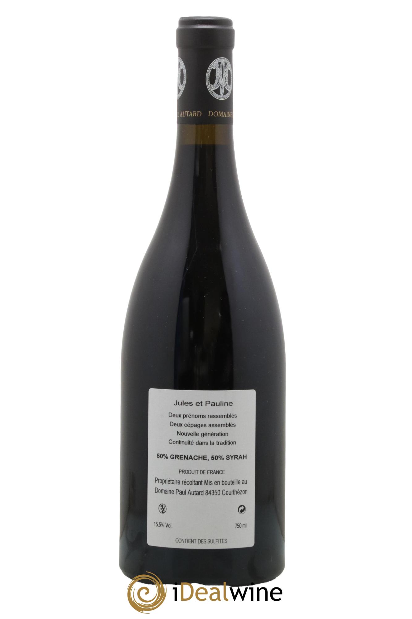 Châteauneuf-du-Pape Juline Paul Autard 2018 - Lot de 1 bouteille - 1