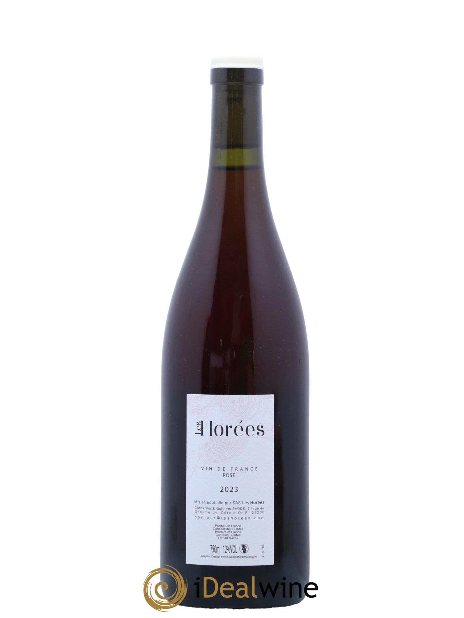Bourgogne Rosé Bonheur Les Horées 2023 - Lot de 1 bouteille - 1