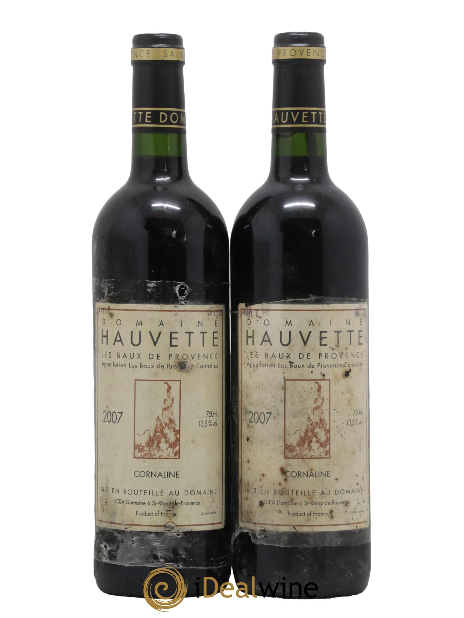 Baux de Provence Cornaline Hauvette (Domaine) 2007 - Lot de 2 bouteilles - 0