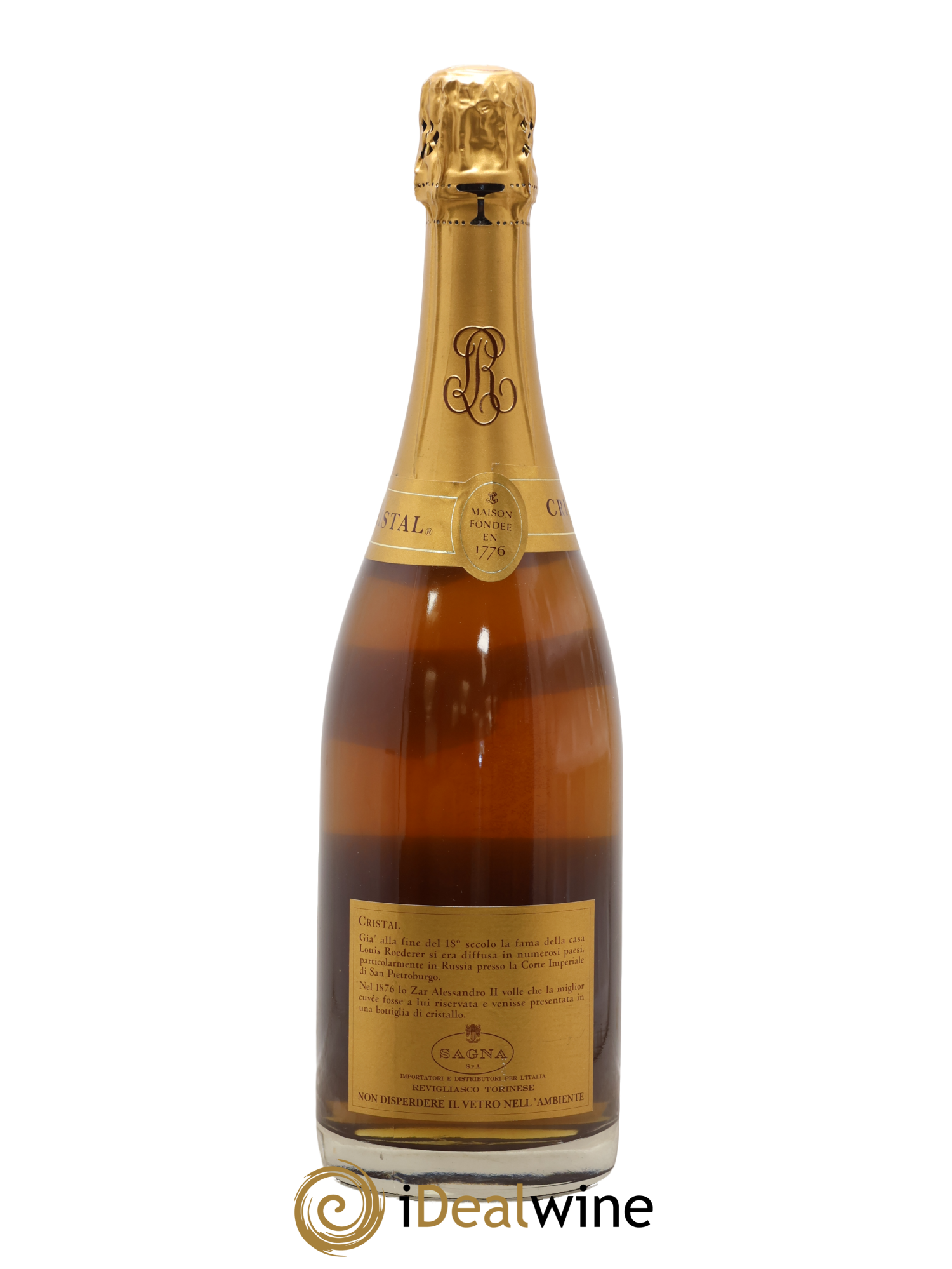 Cristal Louis Roederer 1990 - Lot of 1 bottle - 1