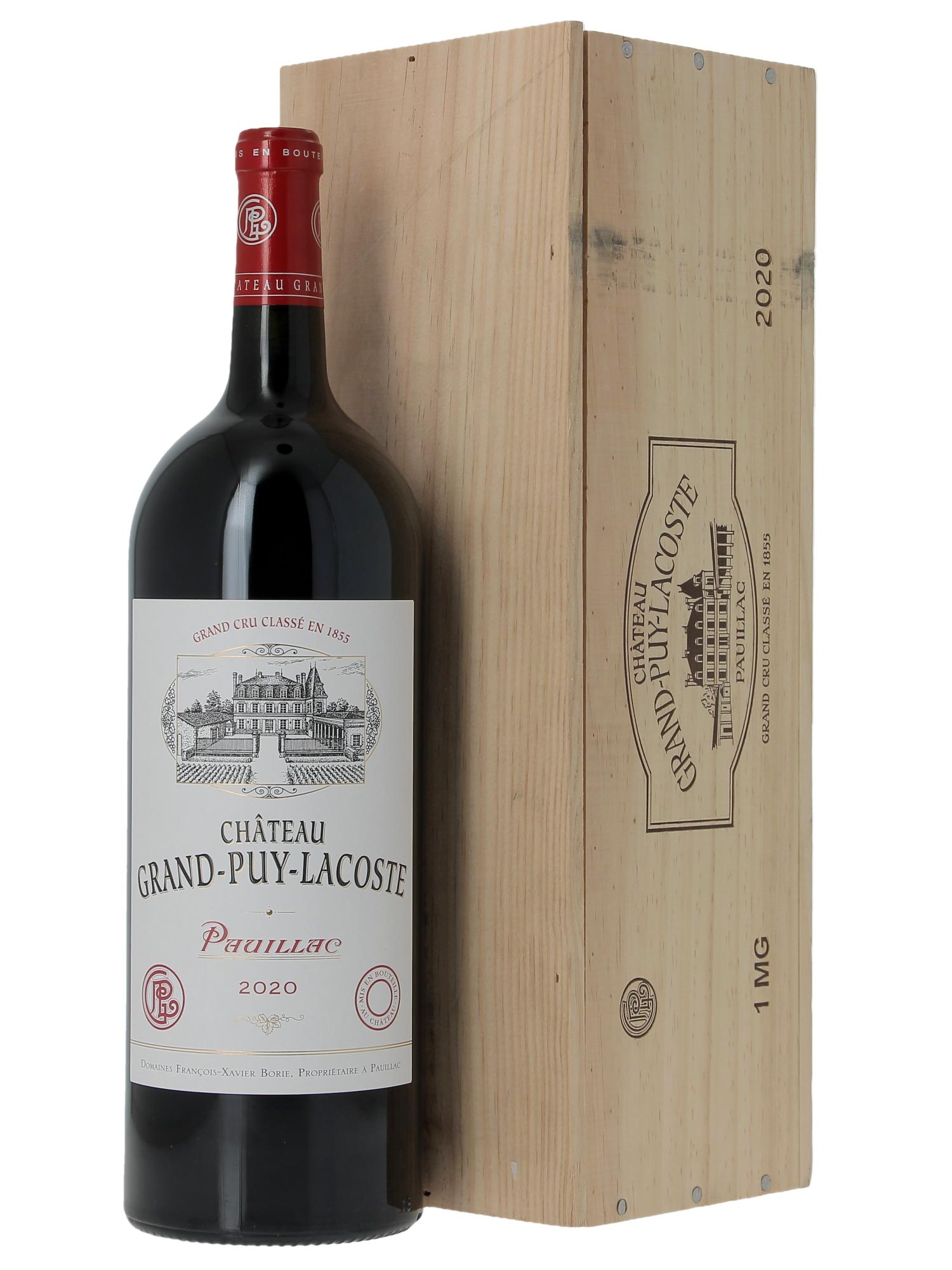 Château Grand Puy Lacoste 5ème Grand Cru Classé 2020 - Lot de 1 magnum - 0