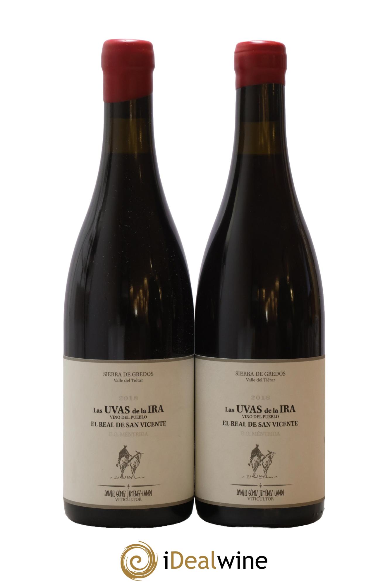 Méntrida DO Viticola Mentridana (anciennement Daniel Jimenez-Landi) Las Uvas de la Ira 2018 - Lot of 2 bottles - 0