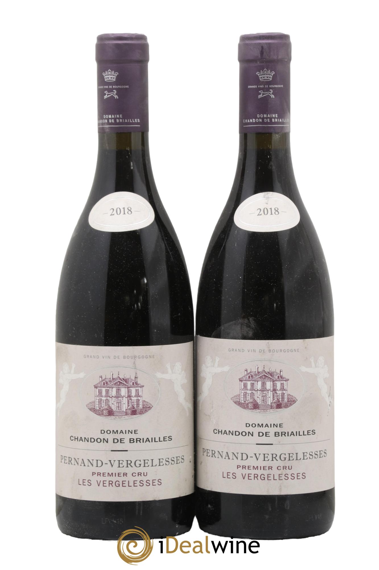 Pernand-Vergelesses 1er Cru Les Vergelesses Chandon de Briailles 2018 - Lot de 2 bouteilles - 0