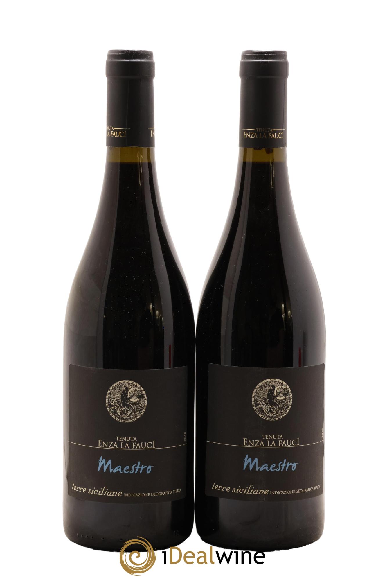 Italie Terre Siciliane IGT Maestro Tenuta Enza la Fauci 2018 - Lot de 2 bouteilles - 0