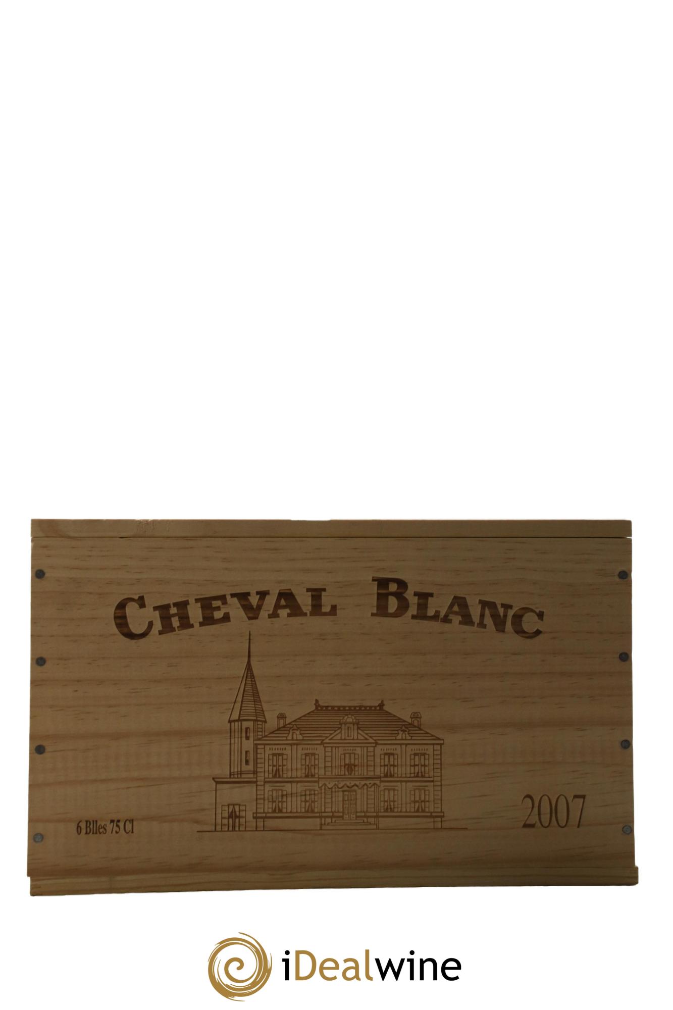Château Cheval Blanc 1er Grand Cru Classé A 2007 - Lot de 6 bouteilles - 6