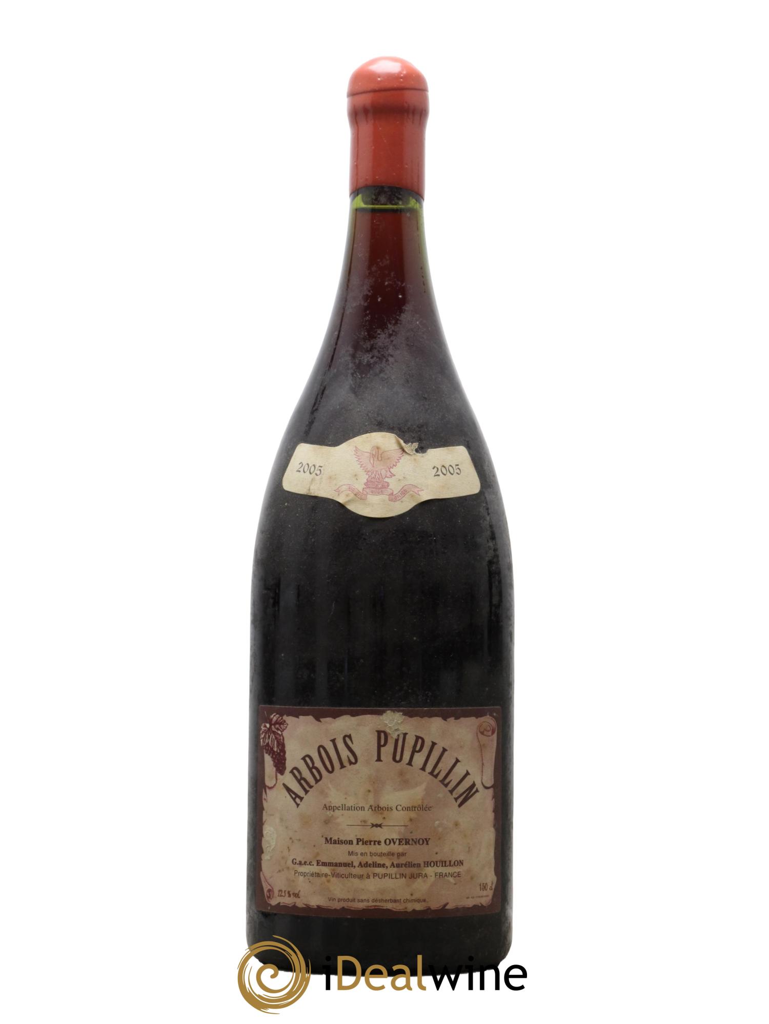 Arbois-Pupillin Poulsard (cire rouge) Overnoy-Houillon (Domaine) 2005 - Lot de 1 magnum - 0