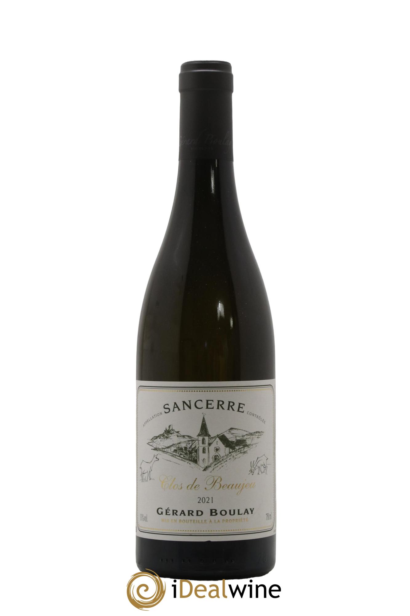 Sancerre Clos de Beaujeu Gérard Boulay 2021 - Lot de 1 bouteille - 0